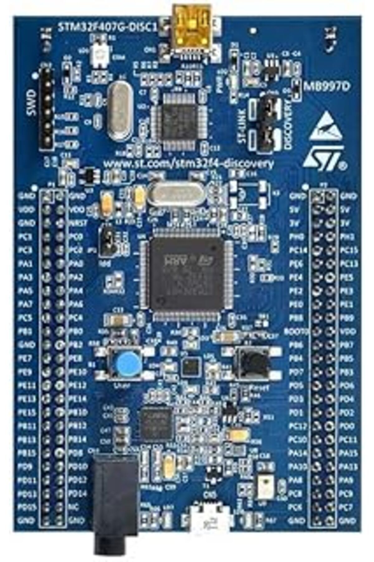 Mu Art Ahşap Stm32 Discovery - Yeni Model, Stm32F407G-Disc1