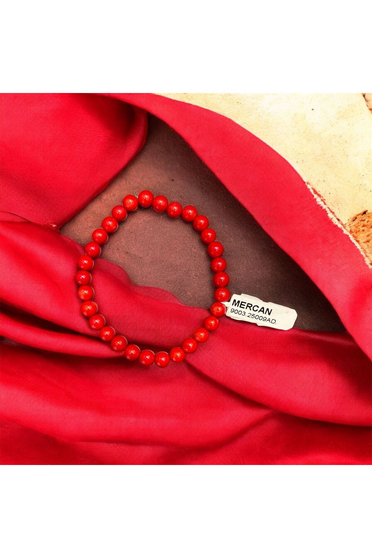 AURA STONE Mercan 6mm Doğaltaş Bileklik