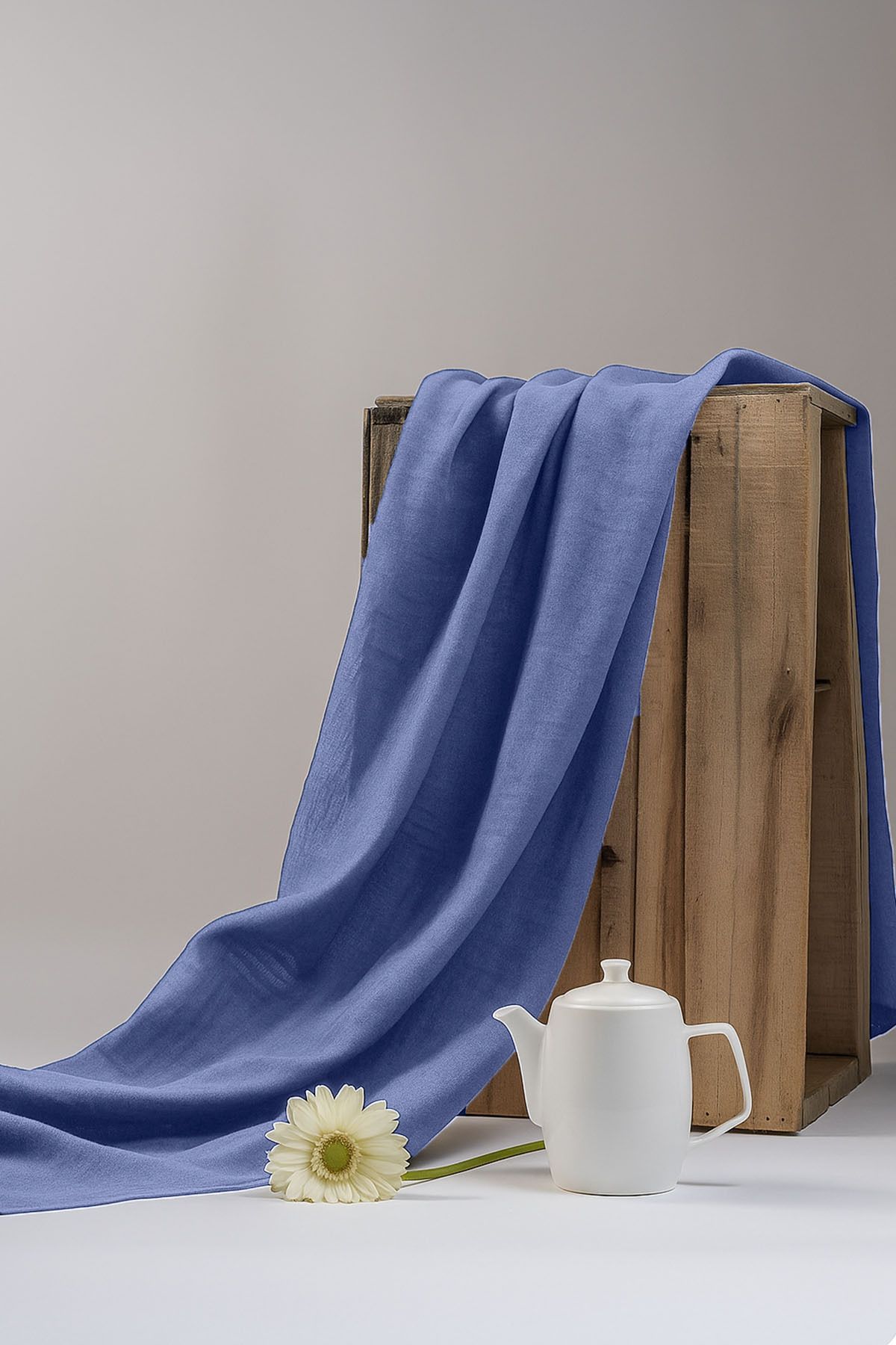 Armine Soft Vual Şal - 51 - İndigo