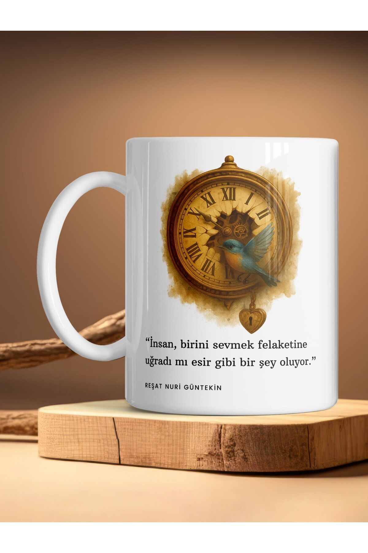 kuphane Yazar Alıntılı Kitapseverlere Özel Kupa Serisi - Kitap Kurdu Hediyesi