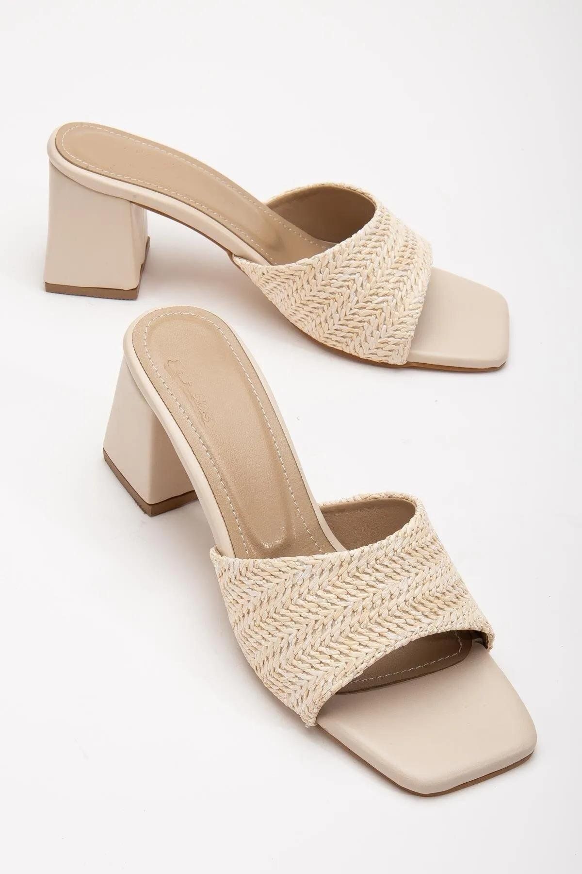 ZENNESHOES Melissa Kadın Topuklu Terlik
