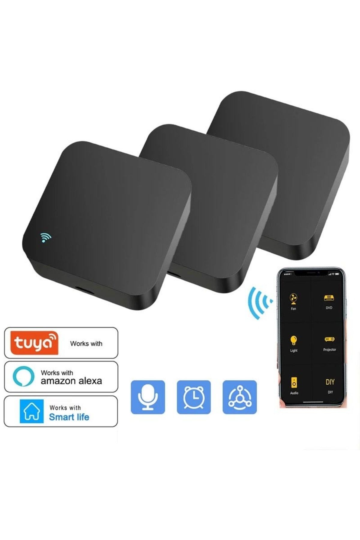 TECHSTAR-® Sl-02 Universal Smart Remote Control, Wireless, Ir, Automation, Amazon Alexa, Google Assis 6