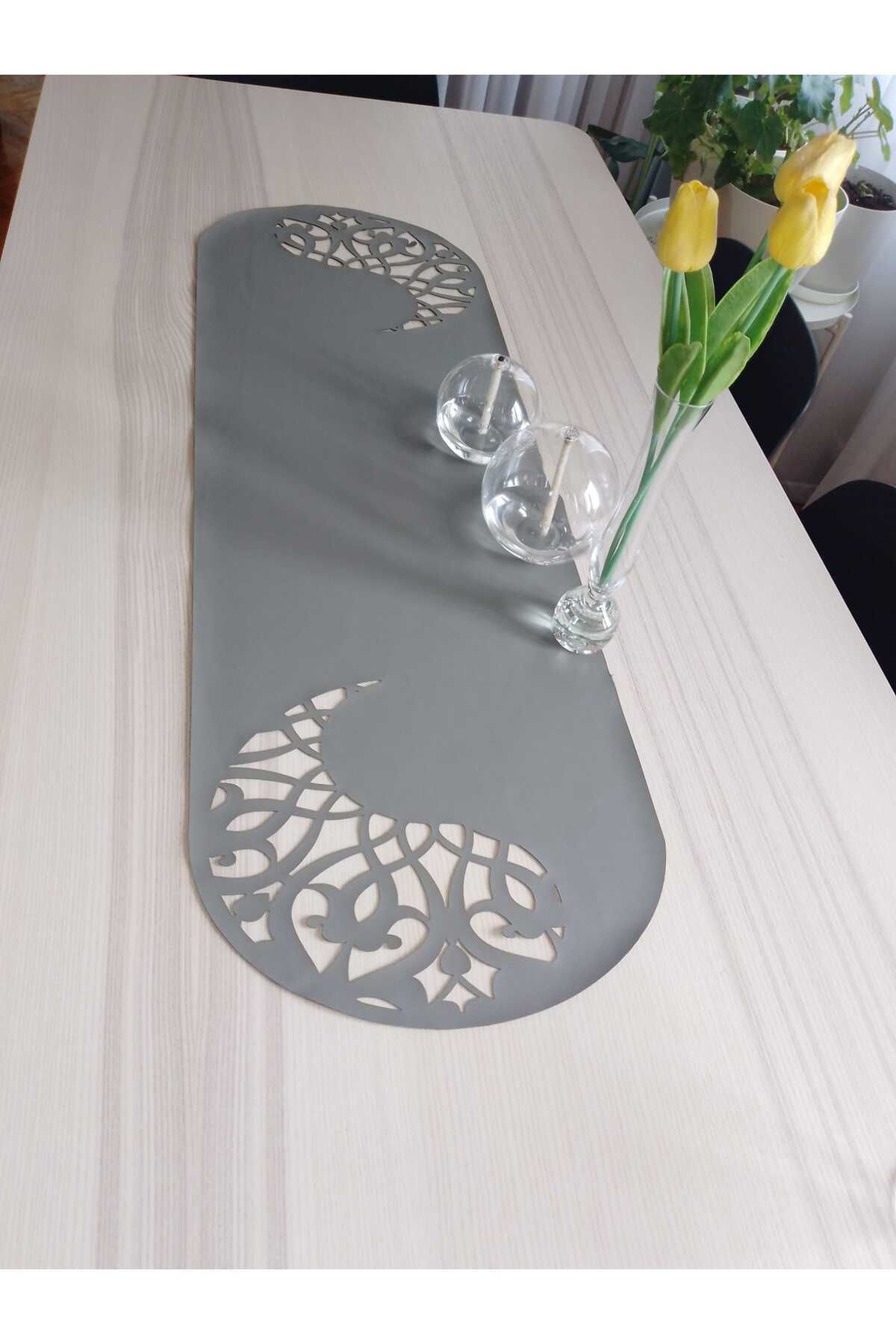 Elioure Gri Yin Yang Desenli Şık Koşu Ayakkabısı
