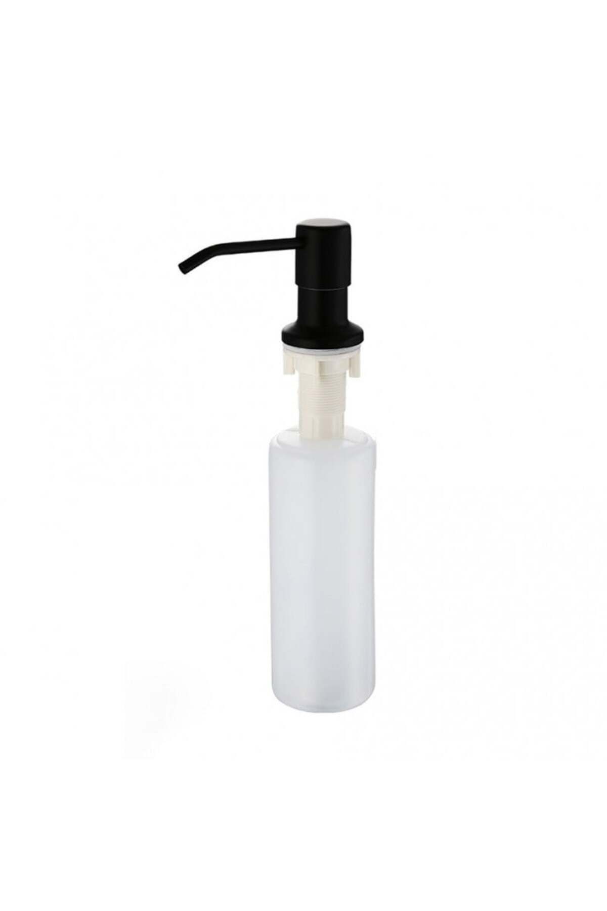 TECHSTAR-Dozator încorporat negru, pentru chiuvetă, săpun, detergent, 300 ml 5