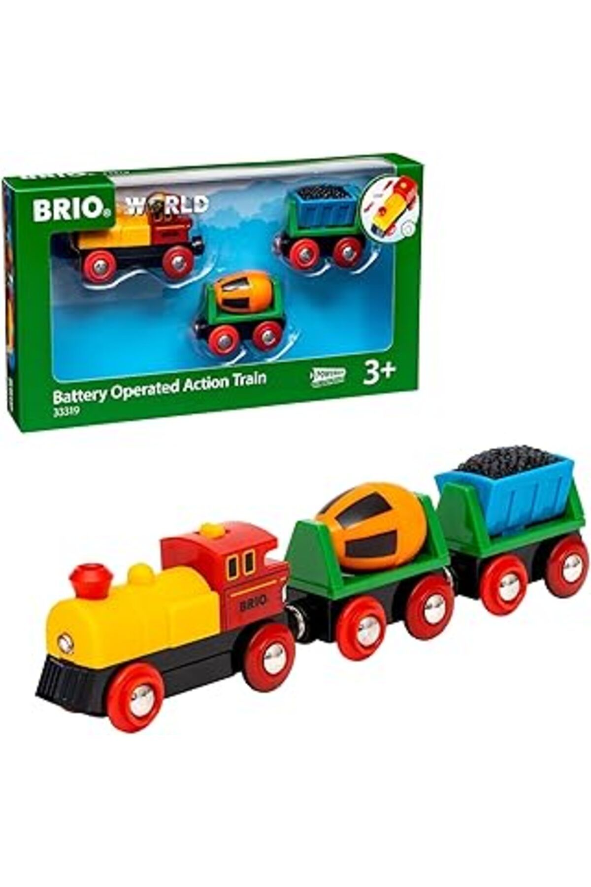 NETWORK ART Brio World 33319 - Zug Mit Batterielok