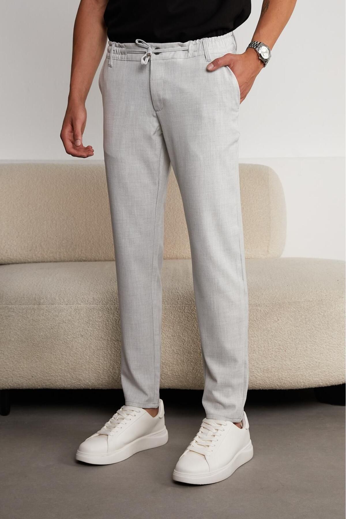 JACK CAPRİO Erkek Yeni Sezon Jogger Pantolon Likralı Yüksek Kalite Kumaş