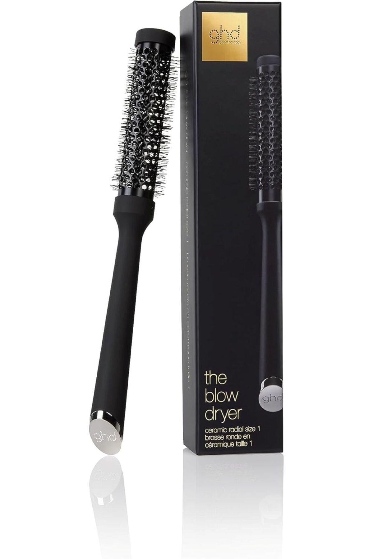 Ghd 25mm Radial Fön Fırçası Seramik Başlıkla Kısa Saçlara Hacim ve Köklere Canlılık