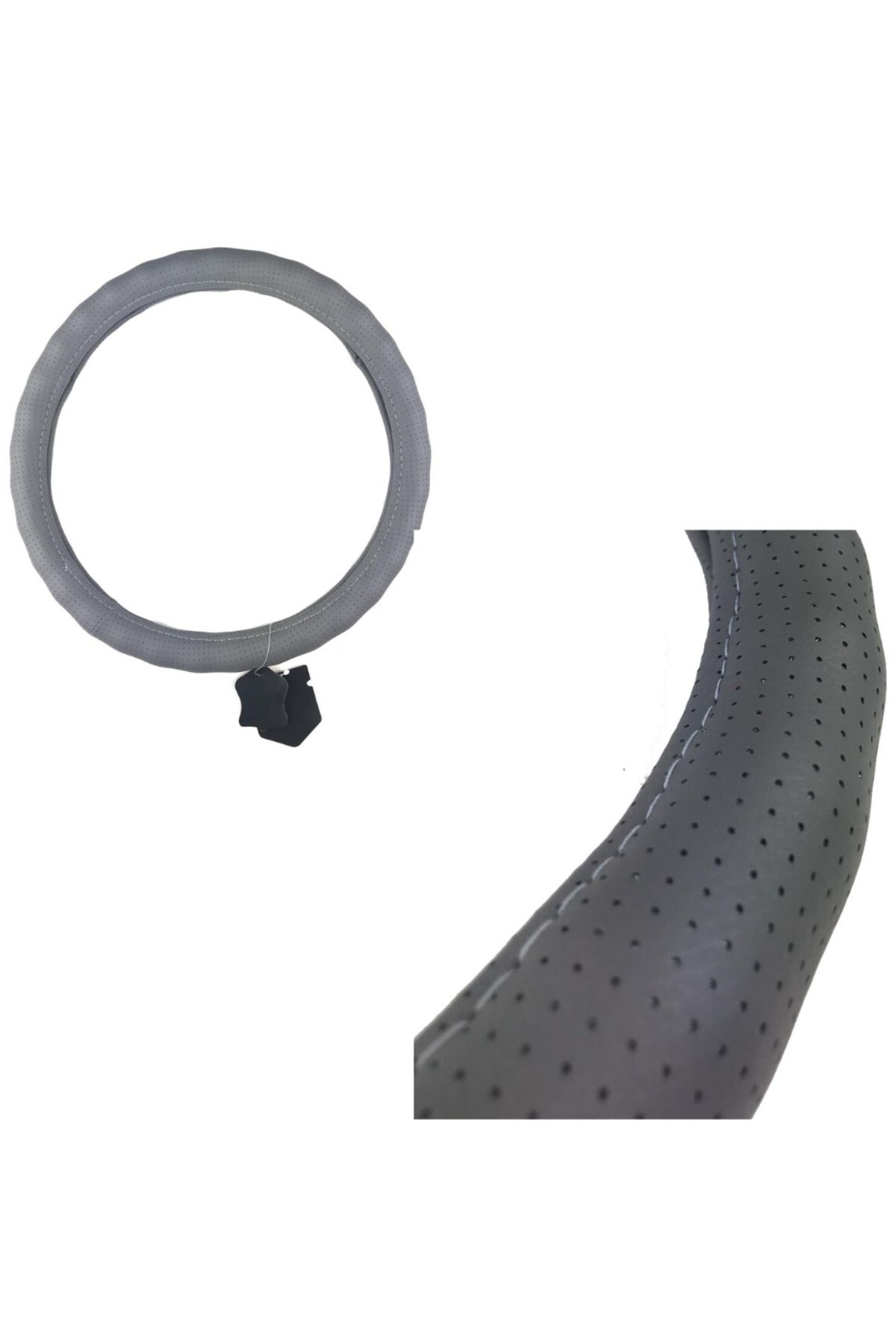 Space Direksiyon Kılıfı 38 cm Koyu Gri / DIKI359-G