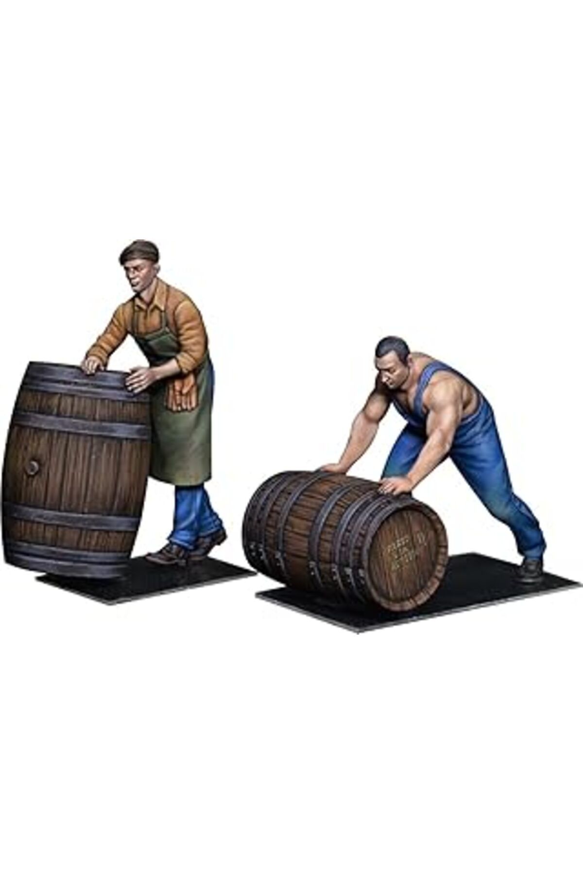 Pazarcan Miniart 38070 1:35 1:35 Ahşap Fıçılı Adamlar