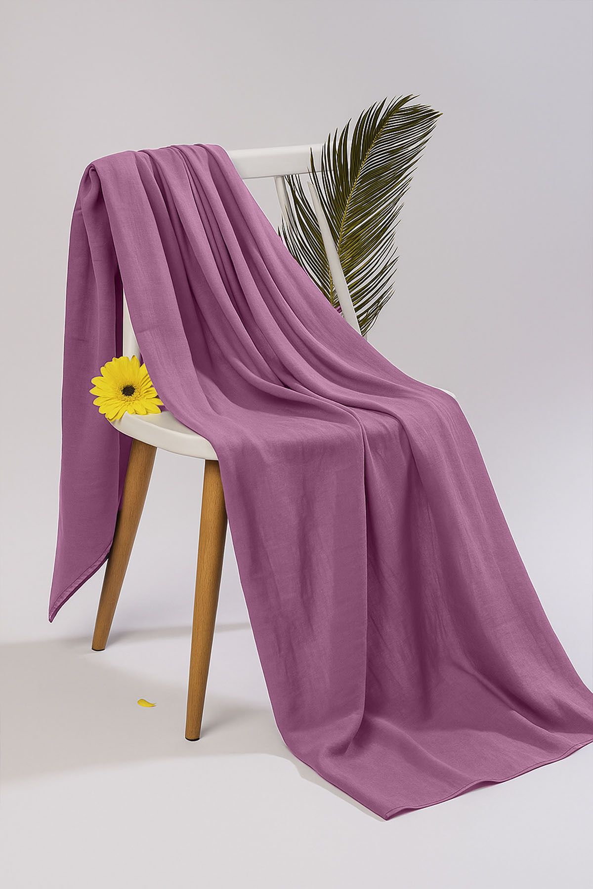 Armine Soft Vual Şal - 07 - Eflatun