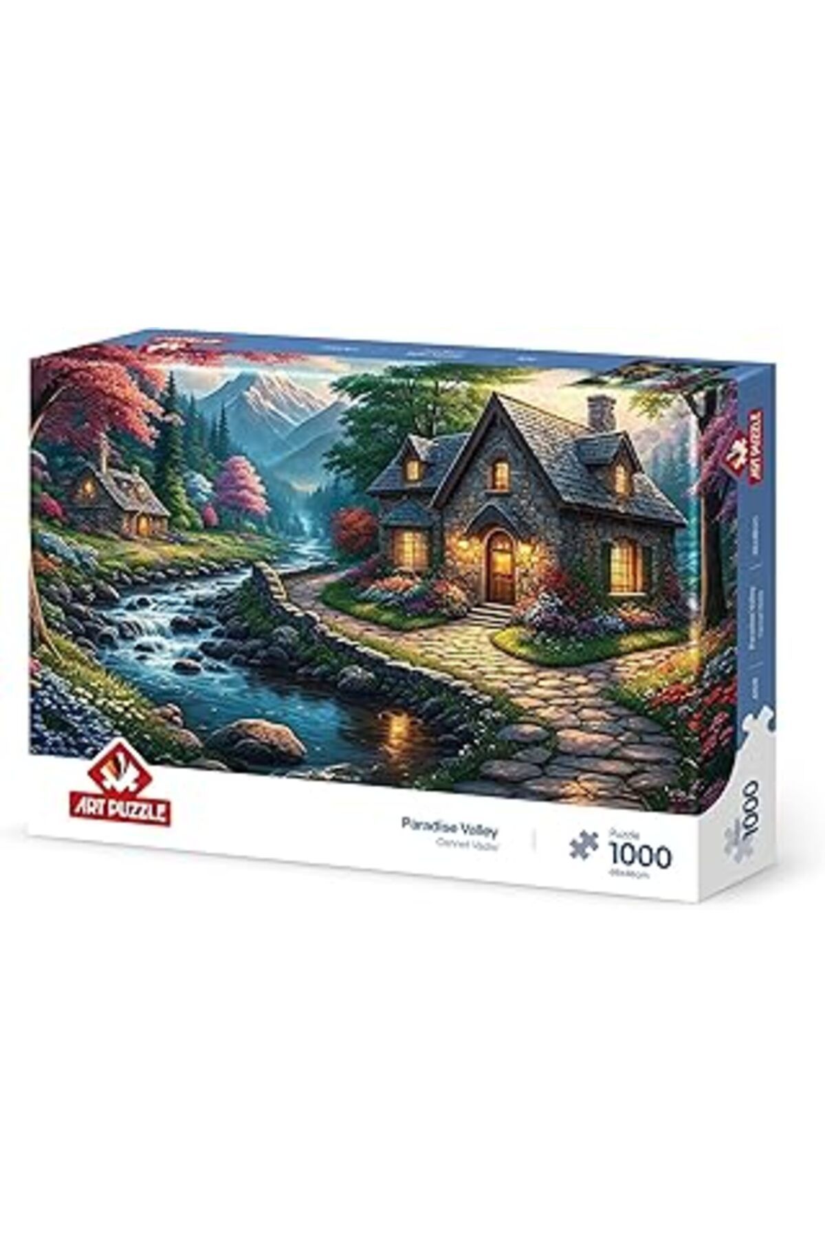 Pazarcan Art Puzzle Cennet Vadisi 1000 Parça Puzzle