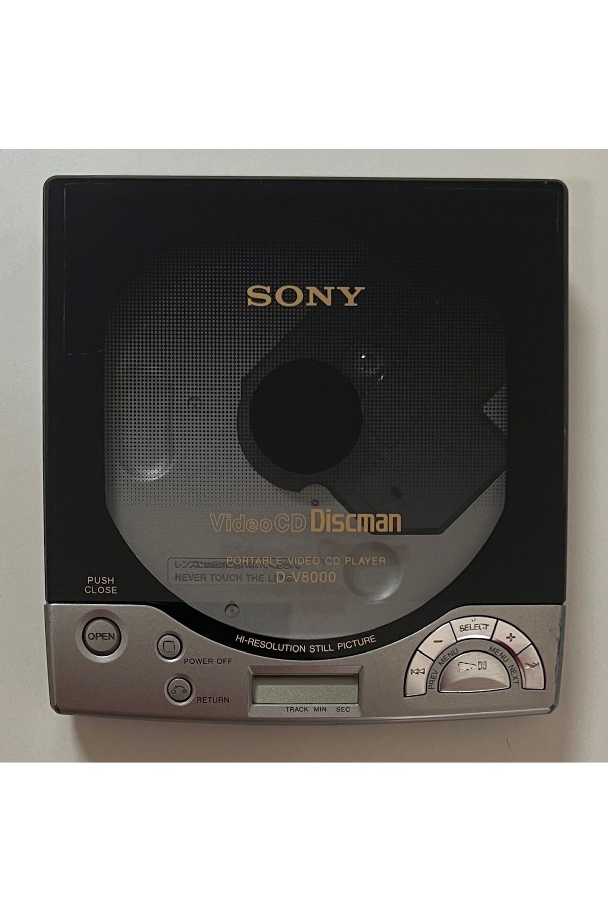 Sony D-V 8000 Discman Cd Player (Orijinal Dönem Ürünü ) (Açıklamayı Okuyunuz)
