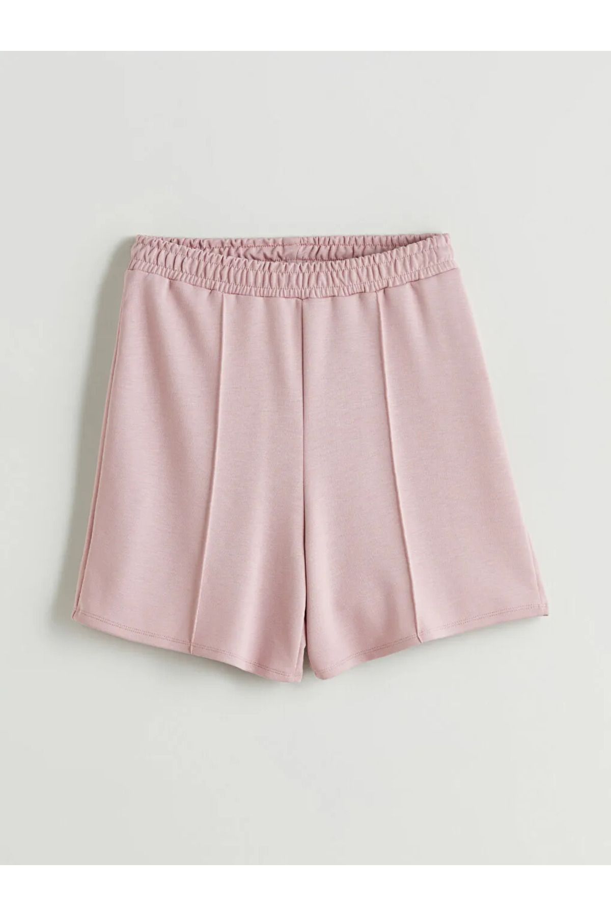 LC Waikiki LCW Comfort Pembe Beli Lastikli Kadın Şort