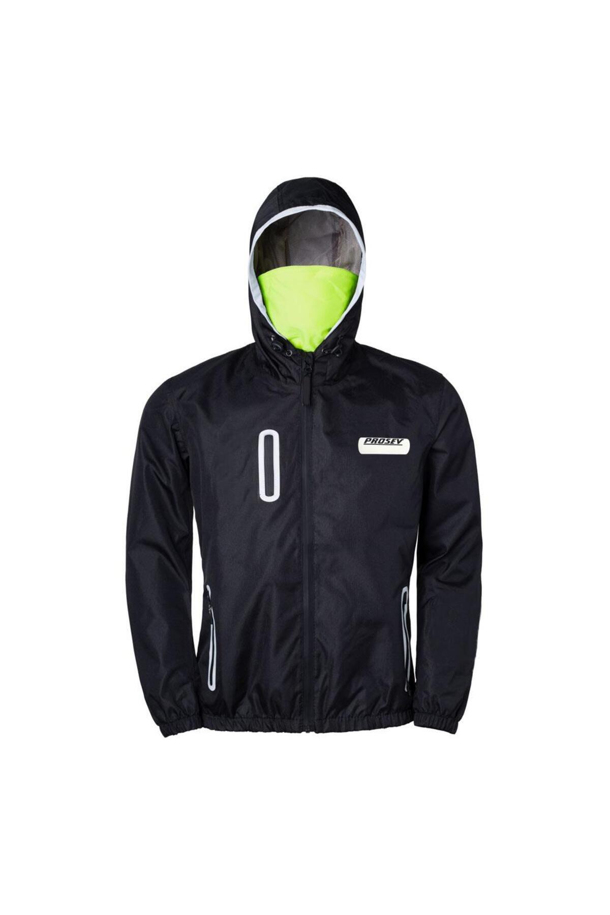 Prosev CORTA VENTO SİYAH MOTOSİKLET YAĞMURLUĞU