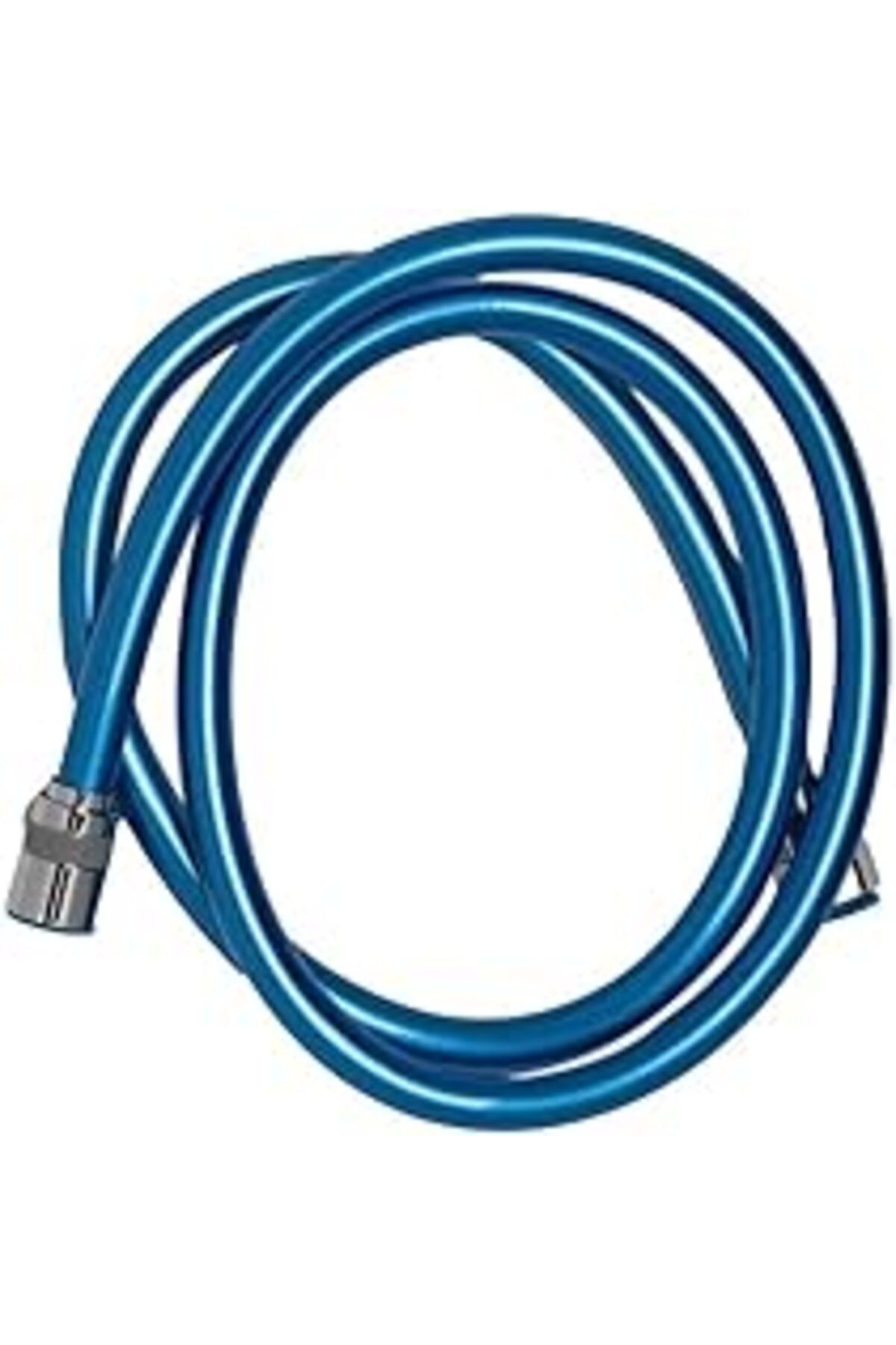 Qedii Optana Mavi Paslanmaz Kopmaz Kaliteli Pvc Duş Hortumu Tüm Duş Setleri Ile Uyumlu 1,5 Metre