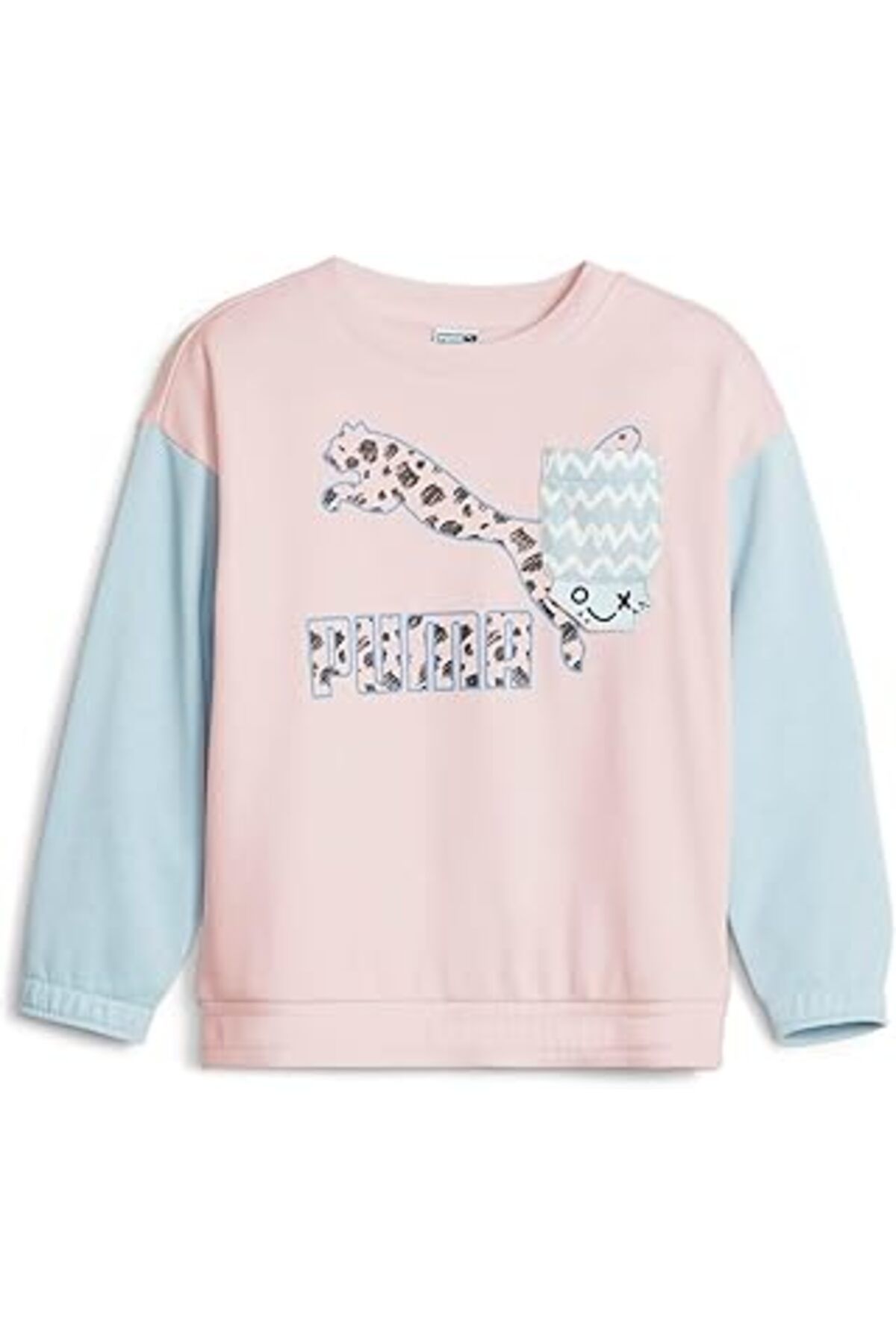 NETWORK ART Puma Unisex Çocuk Classics Mix Match Kids' Sweatshirt Kapüşonlu Sweatshirt
