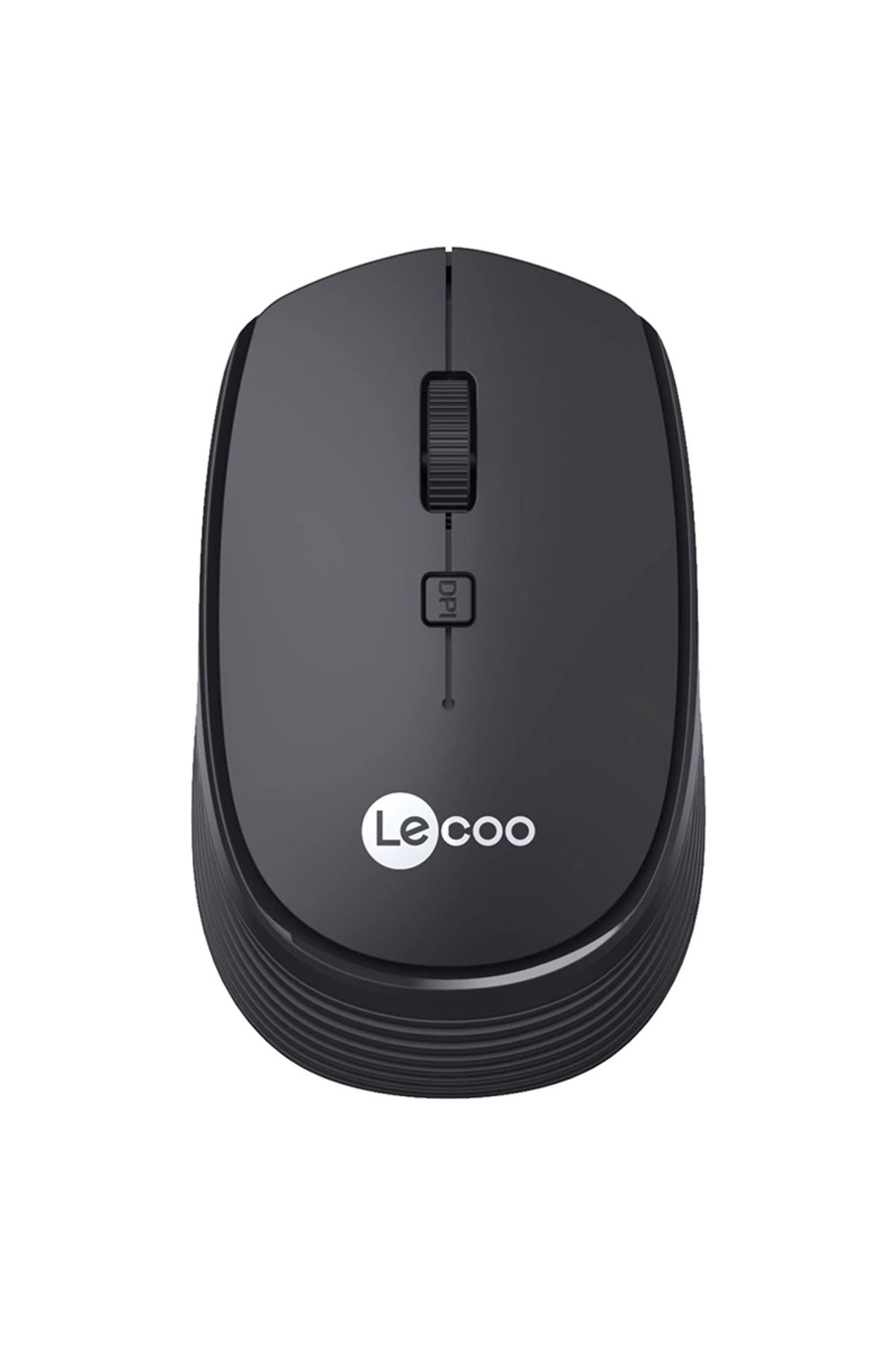 shopwave LECOO WS202 1600 DPI 4 TUŞLU SİYAH KABLOSUZ MOUSE (5047)