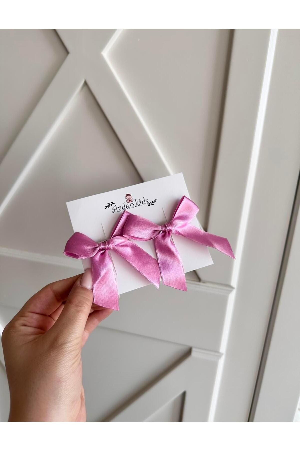 ArdenKids 2'li Gül Kurusu Ribbon Toka