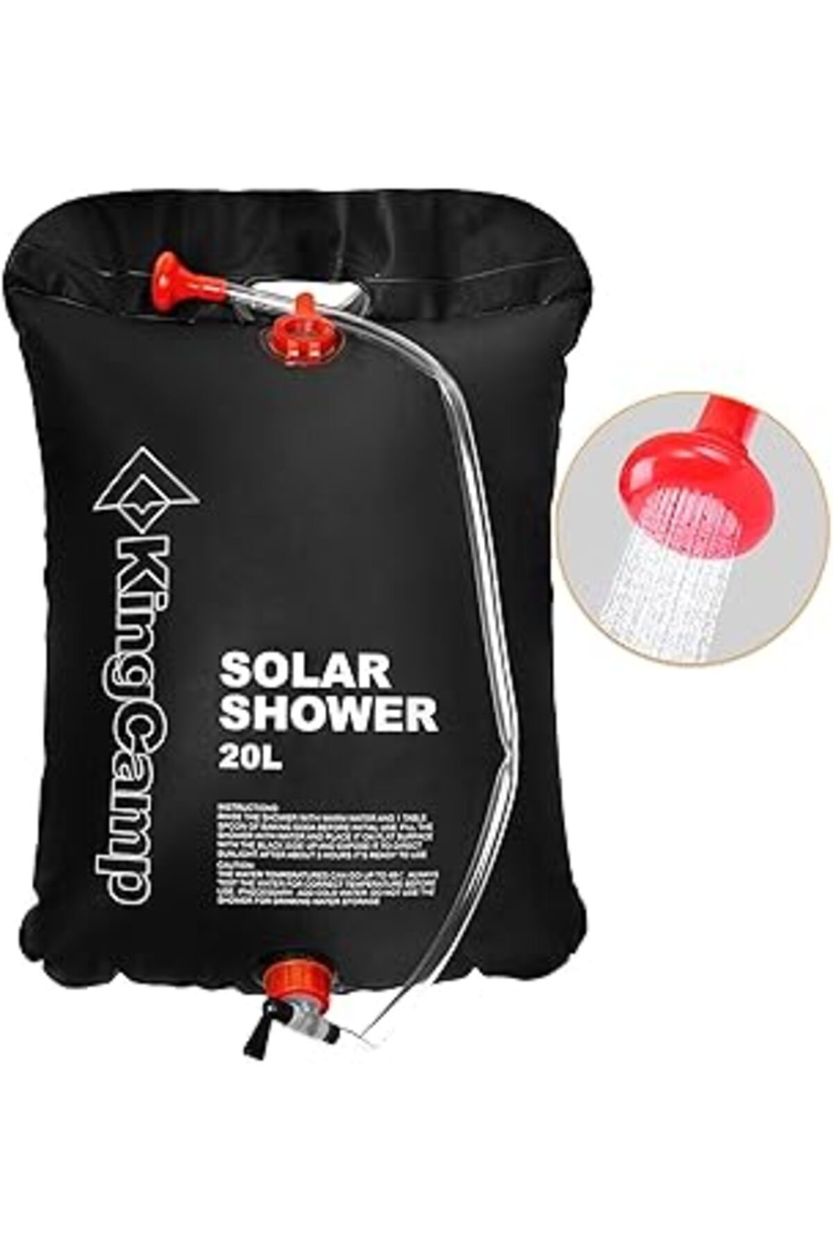 Pazarcan Kingcamp Solar Shower 20 L Kamp Duşu