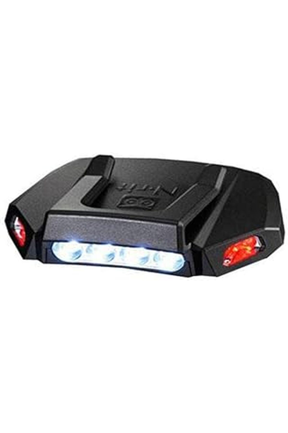 Mu Art Ahşap N-Rit Ultra Bright 6 Ledli Şapka Lambası Lamba, Unisex, Siyah, Tek Beden