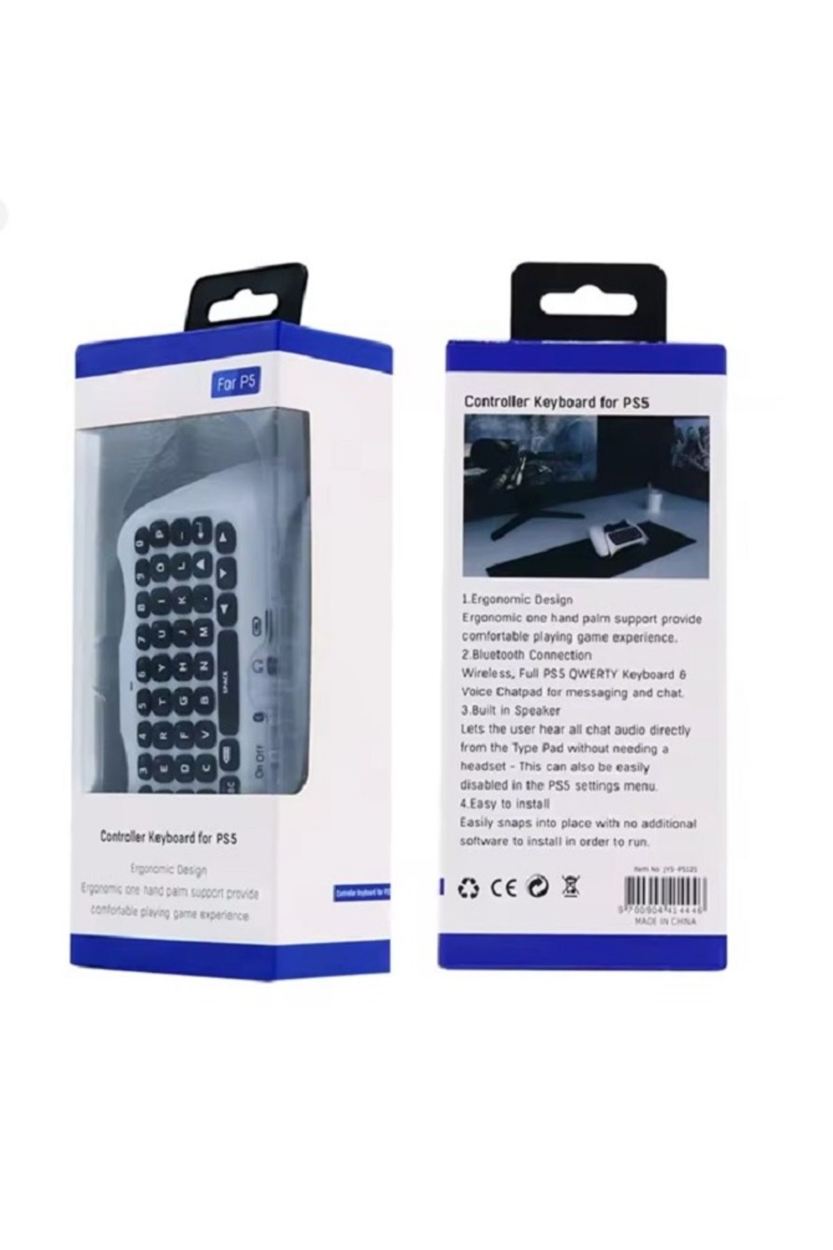 İys-For PS 5 Elite Controller Wireless Keyboard Controller Keypad Chat Pad For PS5 Elite DualSense 5