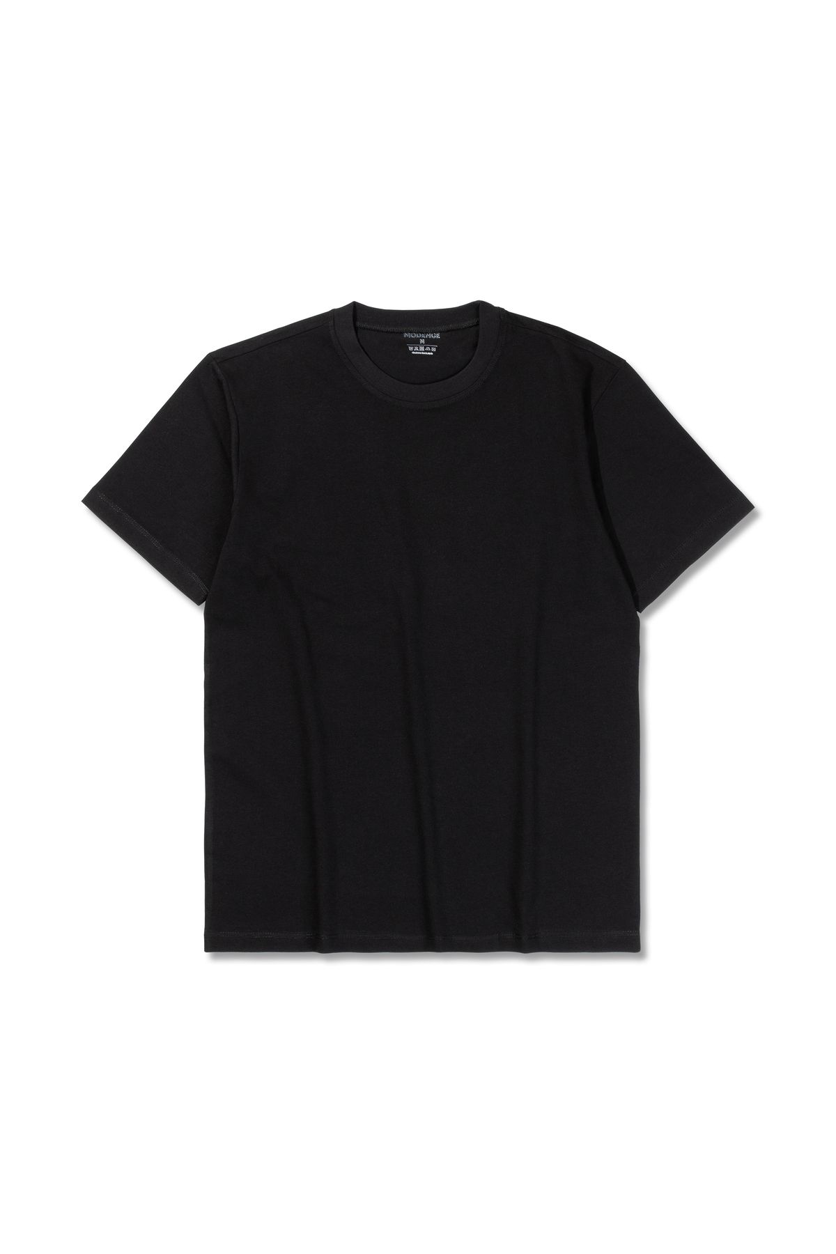 modence Unisex Regular Kesim %100 Pamuk Yumuşak Dokulu Basic Bisiklet Yaka Tişört
