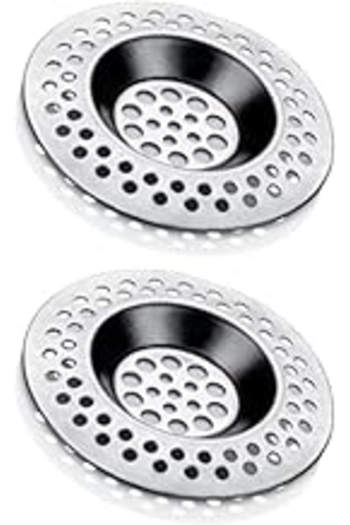 Qedii Evye Metal Lavabo Süzgeci 7 Cm, Desire Elite Plus Selection, 2 Adet Mutfak/Banyo/Küvet Aksesuarı Ea