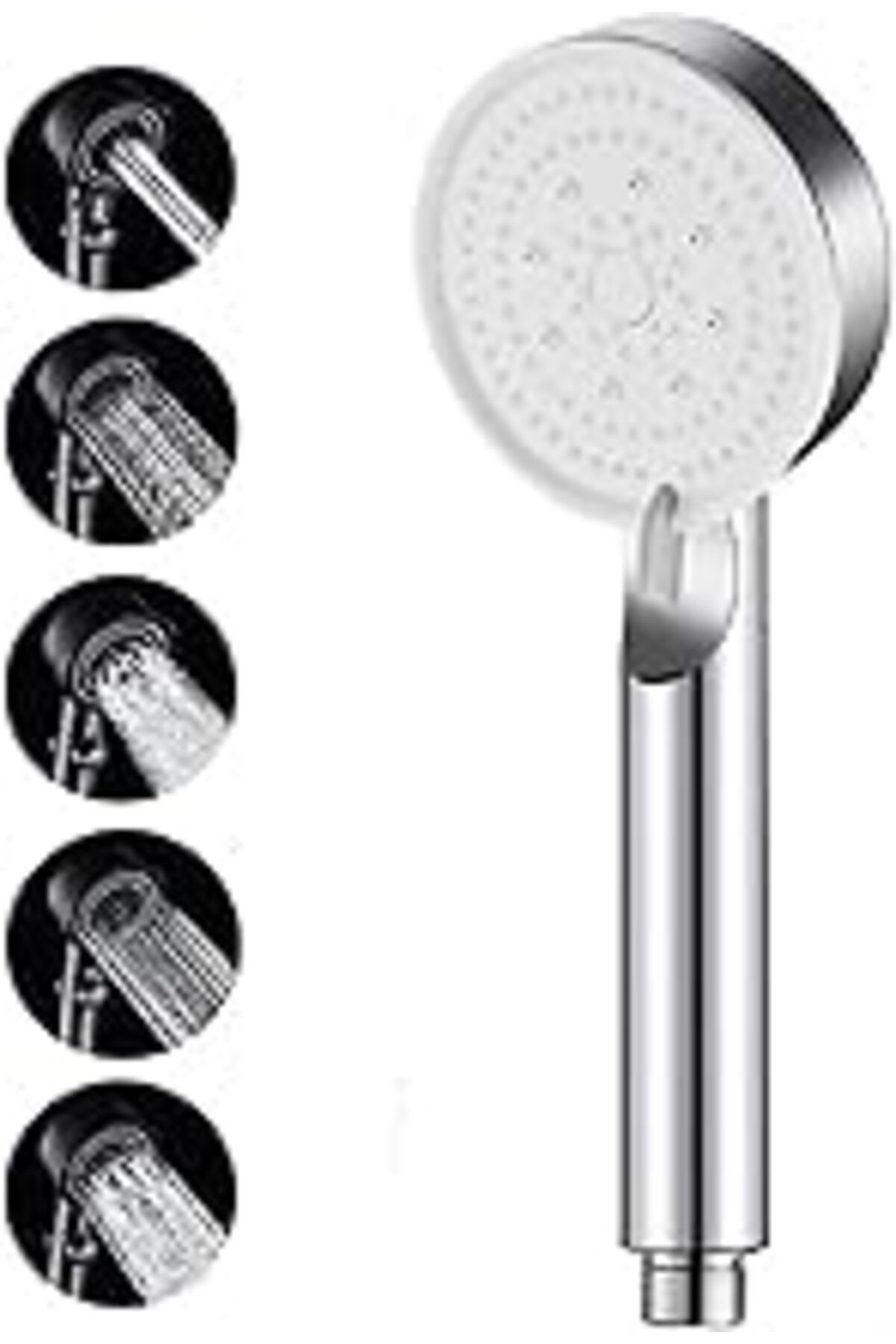 Pazarcan Mayaglory Turbo Fan Lite Chrome El Duşu Handshower, Chrome