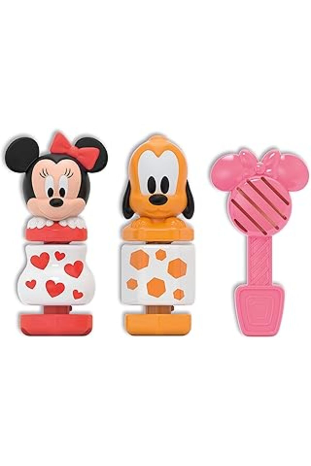 Mu Art Ahşap Baby Bebek Minnie Bul-Tak Oyuncak Seti