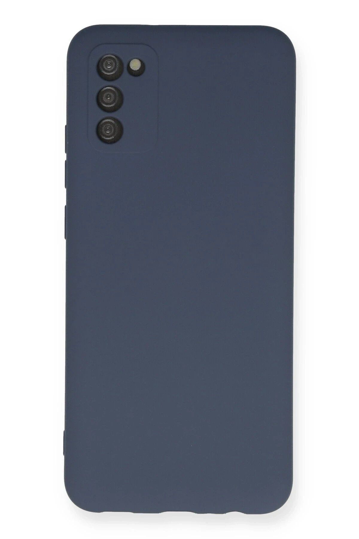 Toptan Bulurum Samsung Galaxy A03S Kılıf Nano içi Kadife Silikon - Gri