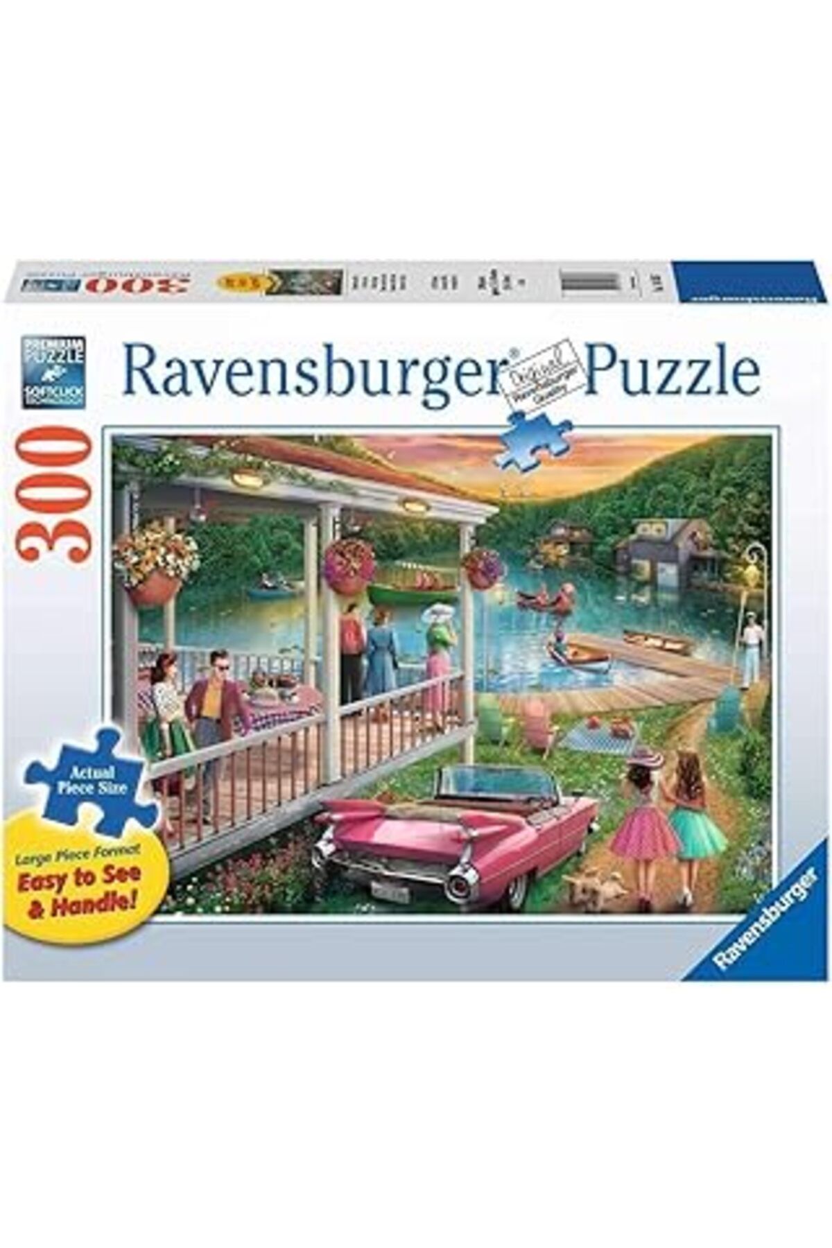 Pazarcan Ravensburger 300 Parça Gölde Yaz Yapboz