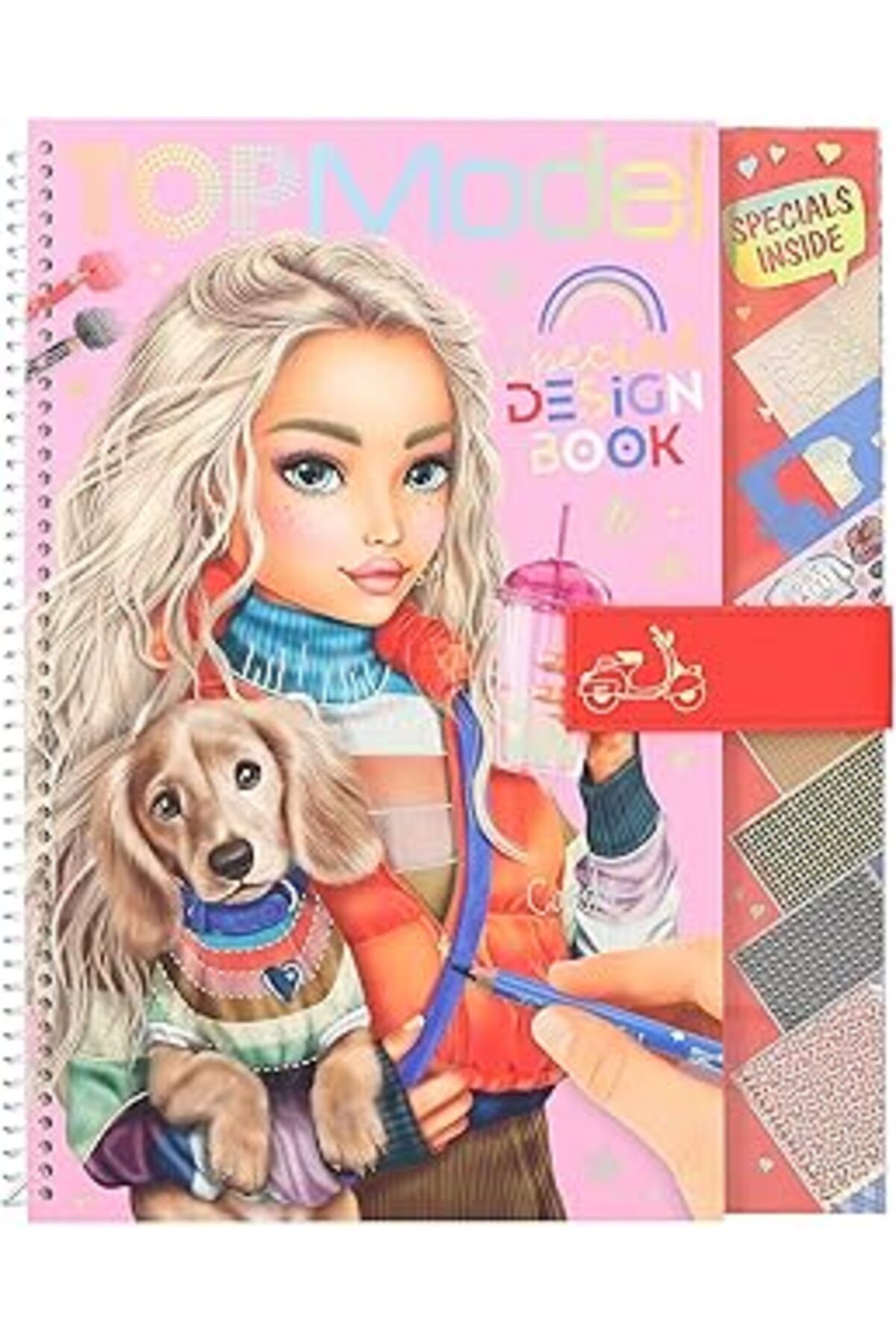 Mu Art Ahşap Depesche 12725 Topmodel - Boyama Kitabı Özel Tasarım Kitap, Şablonlar, Desen Sayfası Ve Birçok Akse
