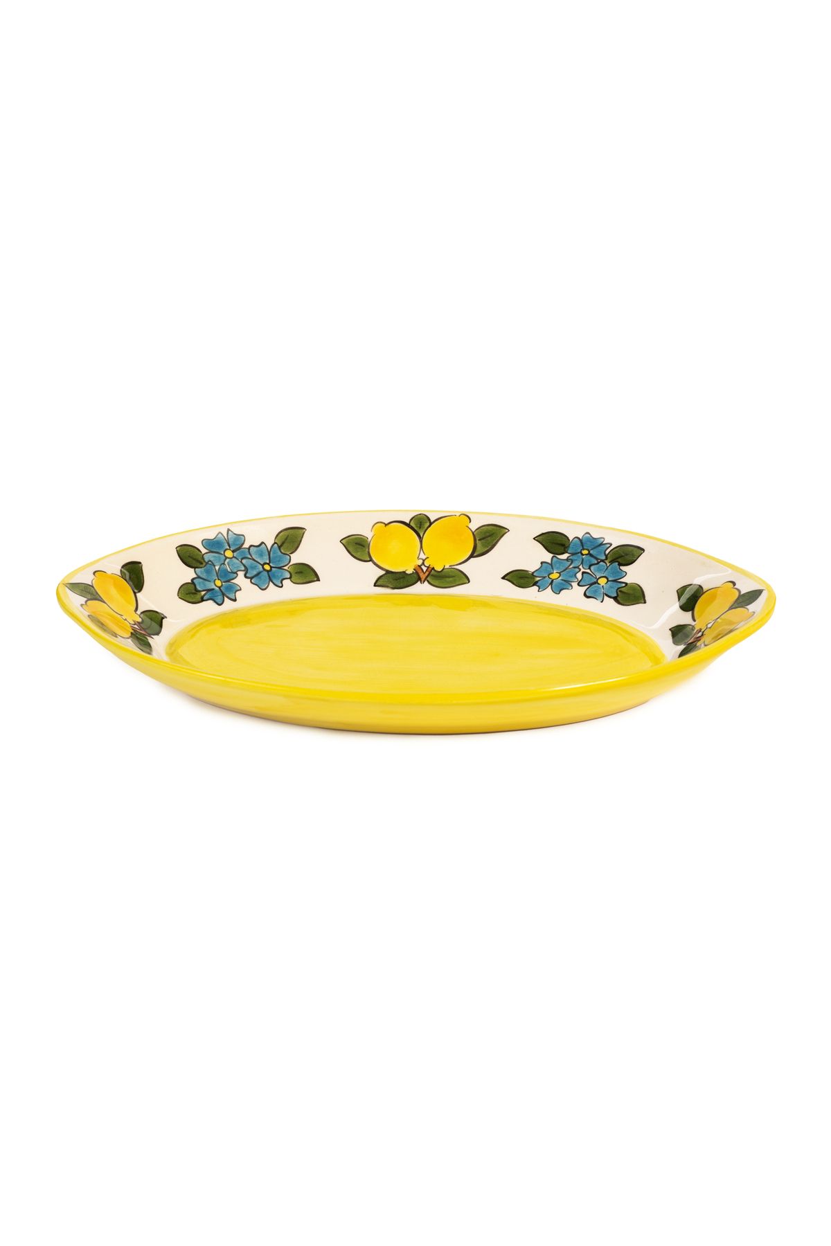 shop Happy Citrons Collection Sarı Kayık Tabak