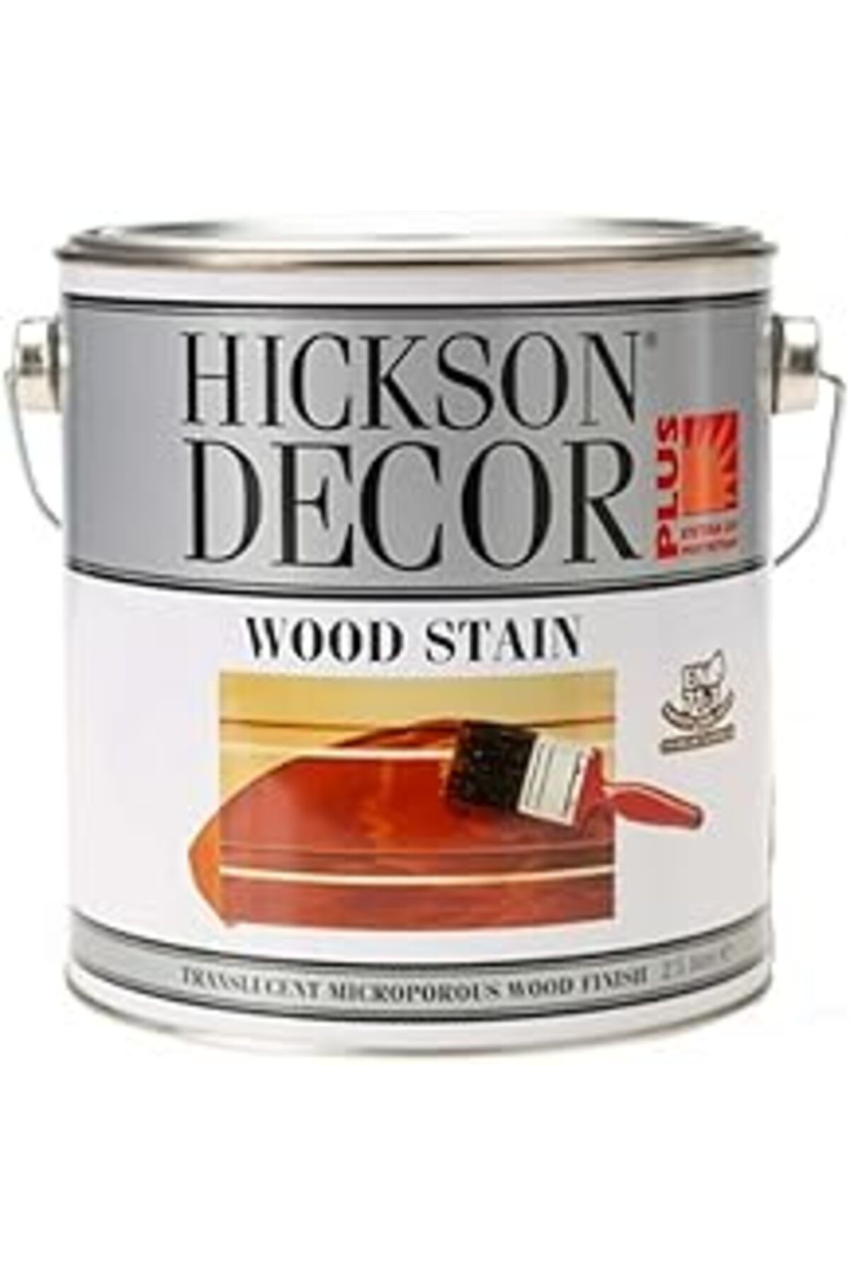 Pazarcan Hemel Hickson Decor Solvent Bazli Walnut Renk Cila Birleşik Diş Mekan Boyasi 2,5 Lt