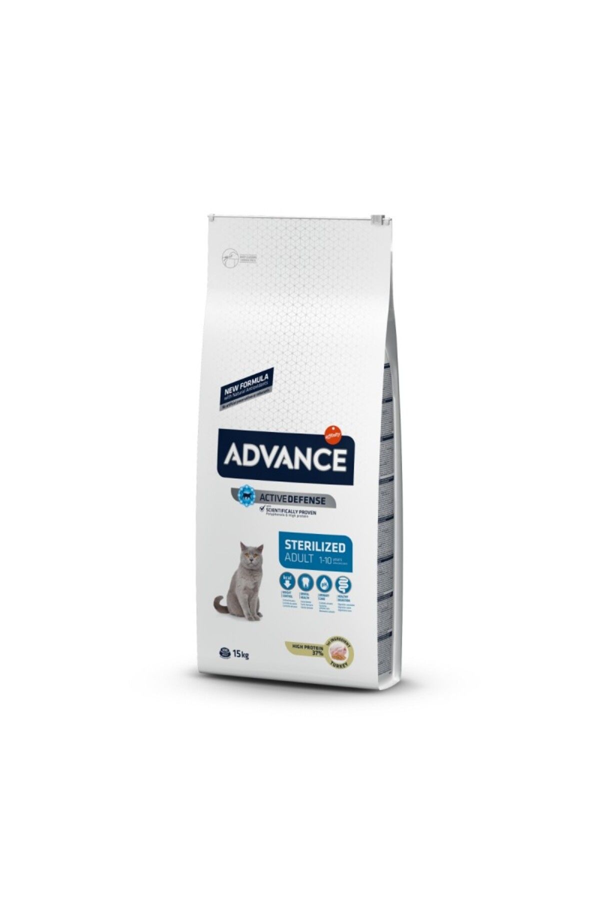 Advance-Hrană uscată Advance Cat Sterilizat Adult Curcan pentru pisici sterilizate 15 kg 1