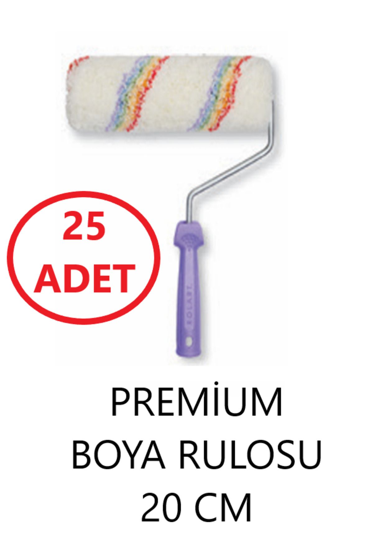 ROLART PREMİUM BOYA RULO 20 CM - 25 ADET