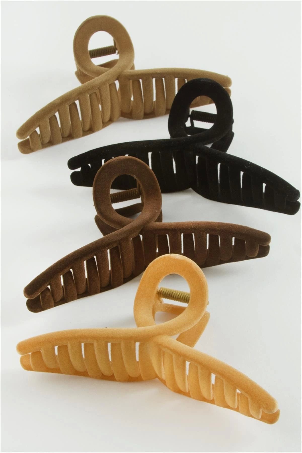 E&E Home Fiyong Renkli Kadife Mandal Toka 13 cm
