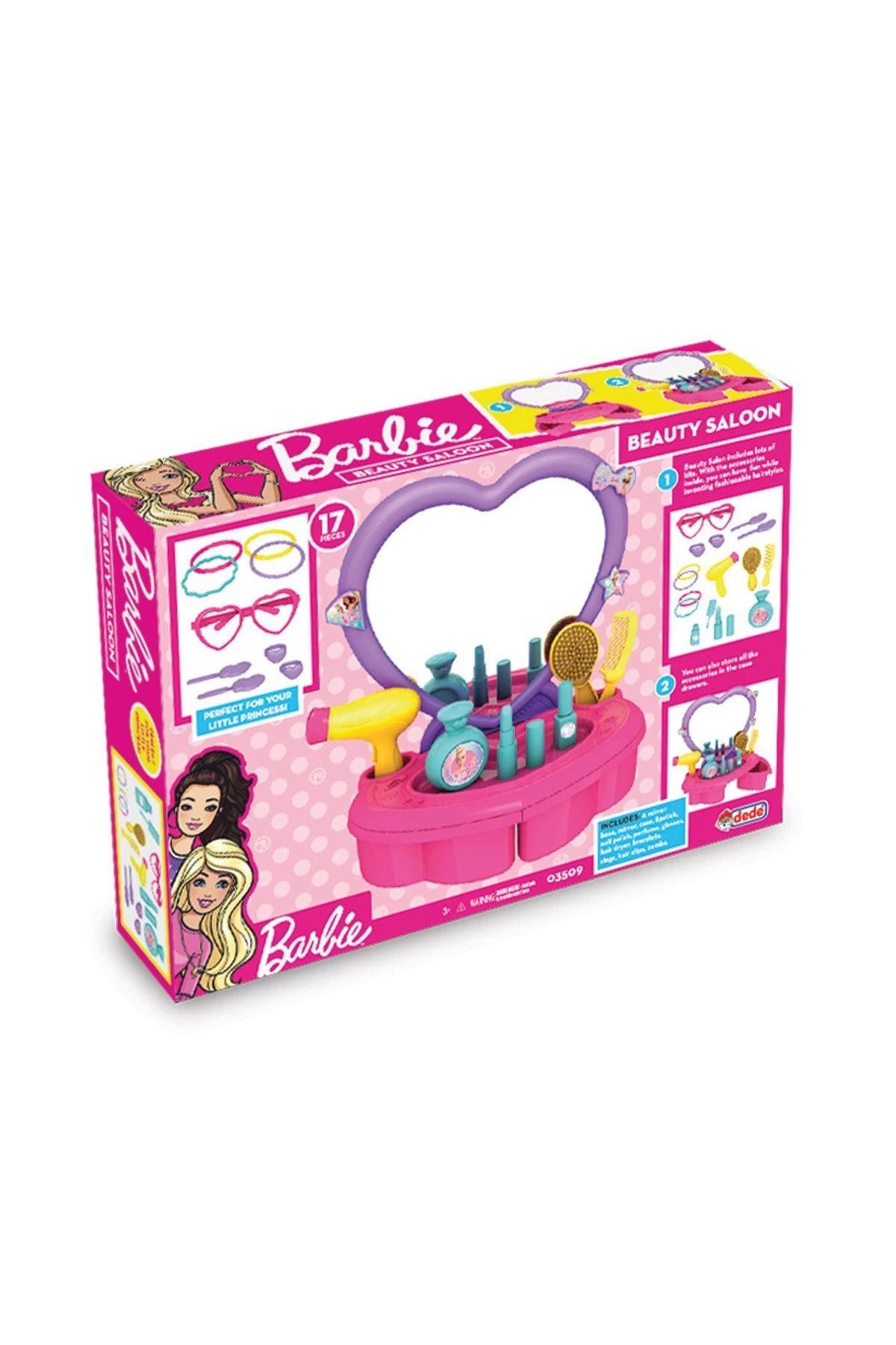 MT29 GİYİM 03509 Barbie Güzellik Salonu ,Dede