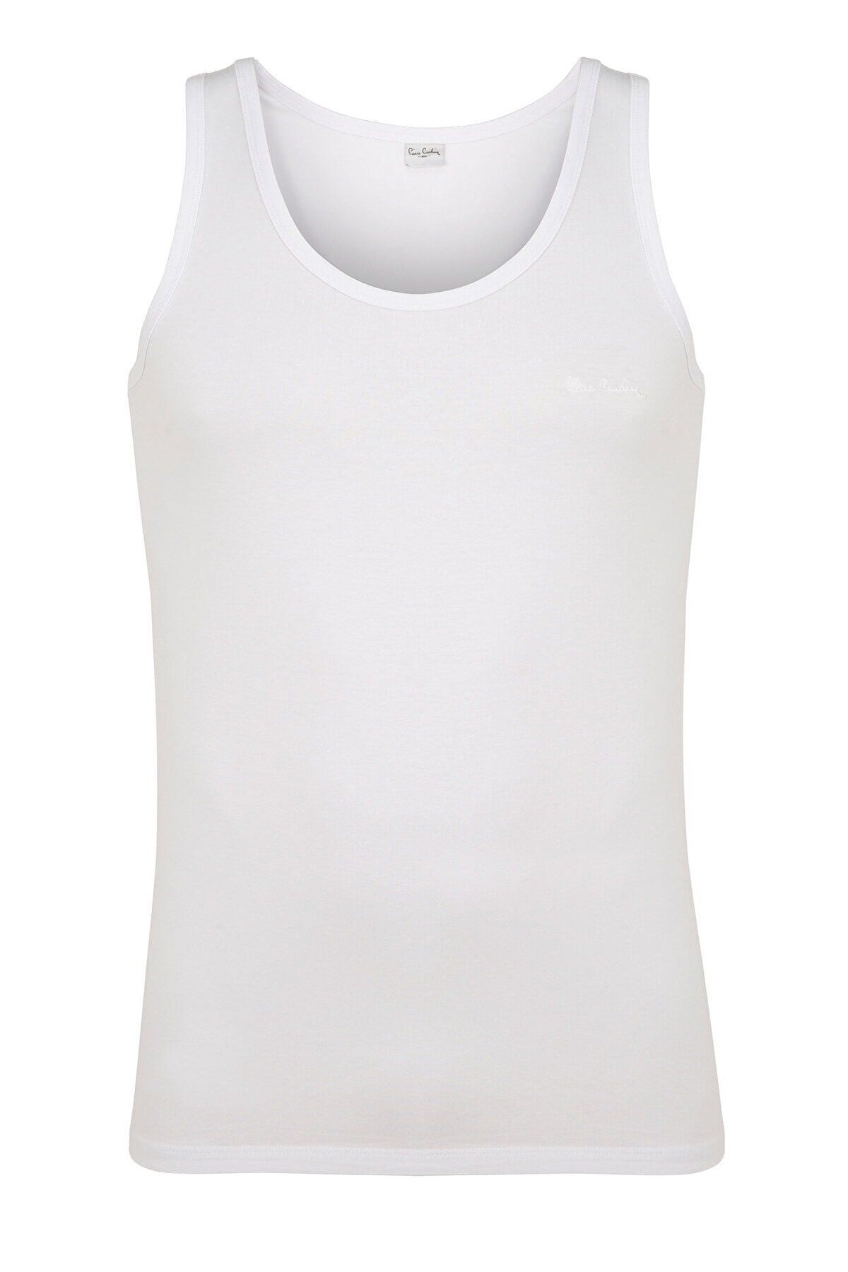 Pierre Cardin %100 Pamuklu Erkek Beyaz Atlet