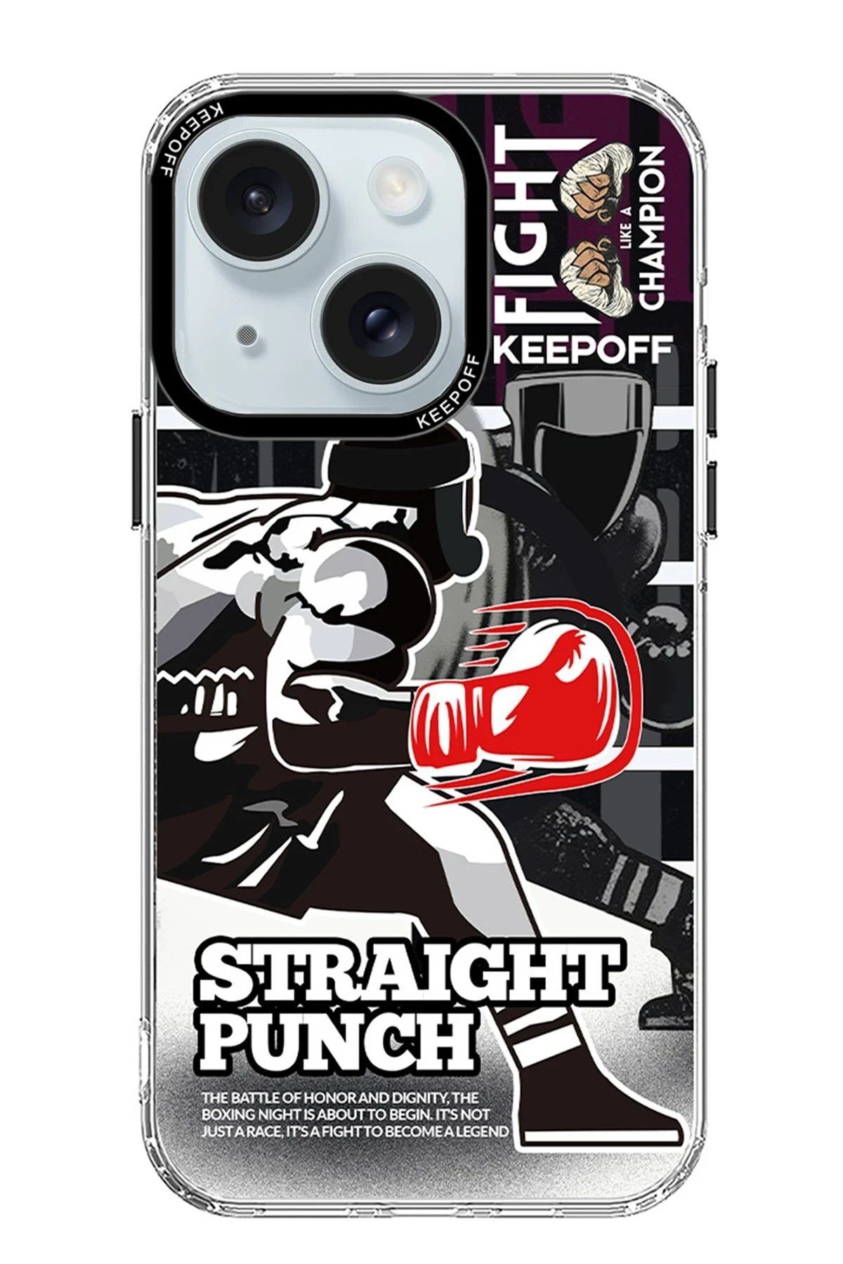 Toptan Bulurum iPhone 15 Arena Fighting Magsafe Kapak - Duel