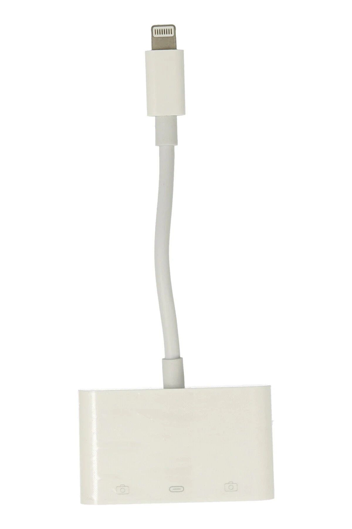 Toptan Bulurum APR23 Iphone Otg 3in1 - Beyaz