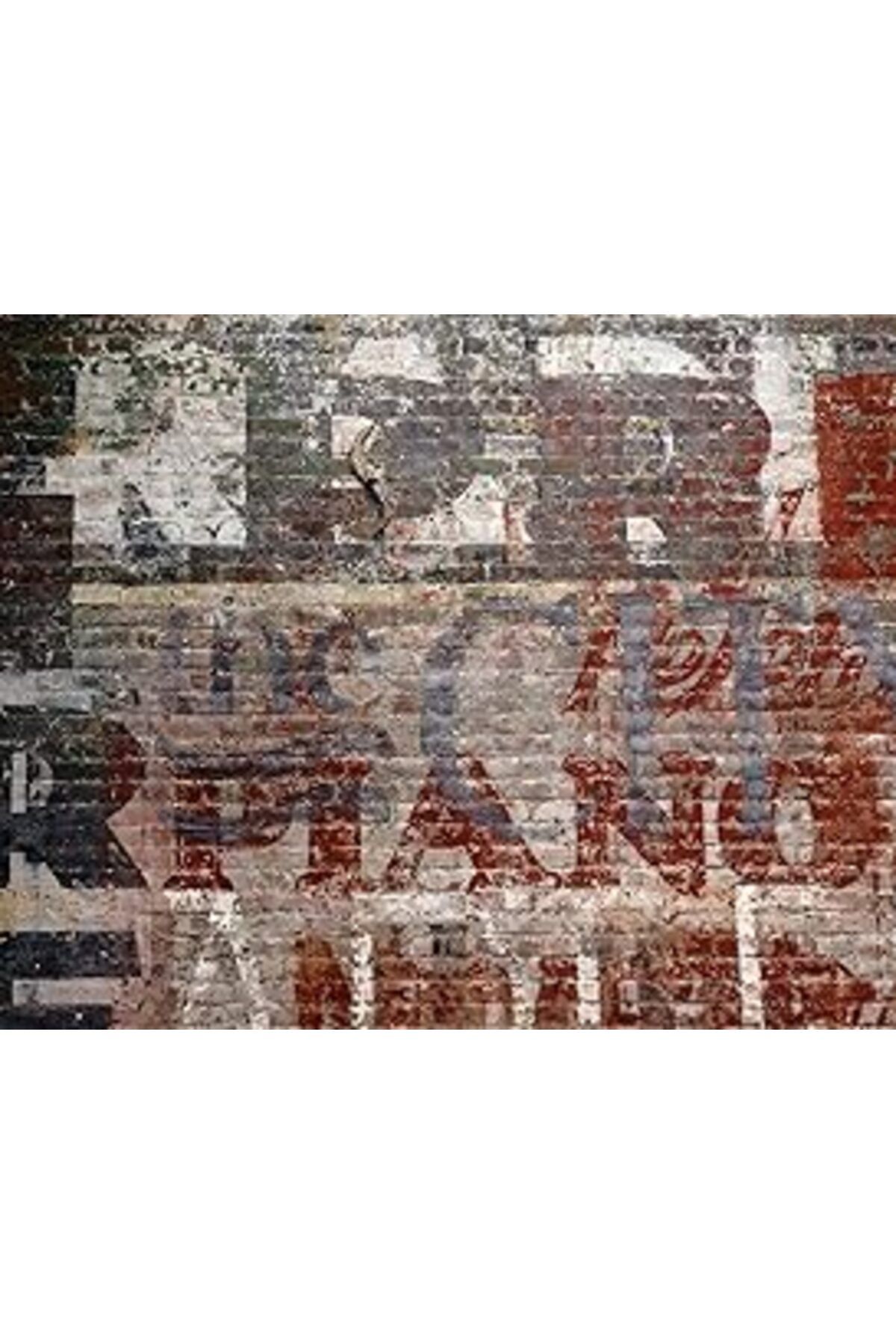 Pazarcan Wand Schurken Wr50507 3 X 2,4 M "Lagerbrick" Duvar Resmi Duvar Kağıdı – Gri
