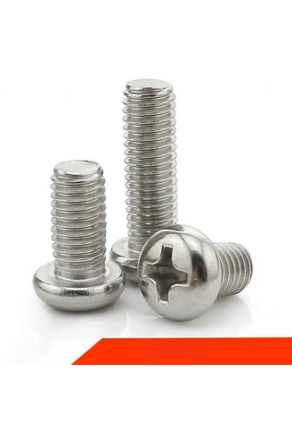 TIEE M3 x 6mm Paslanmaz Çelik inox yıldız silindir başlı Vida M3x6 Civata