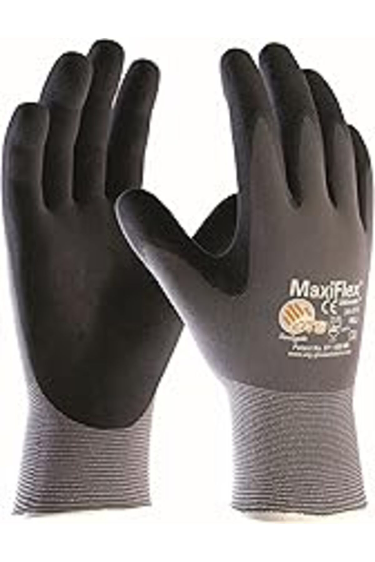 Pazarcan Atg 3'Lü Paket Maxiflex Ultimate Iş Eldiveni, Montaj Eldiveni (Tüm Bedenler), Boyut: 9 (L)