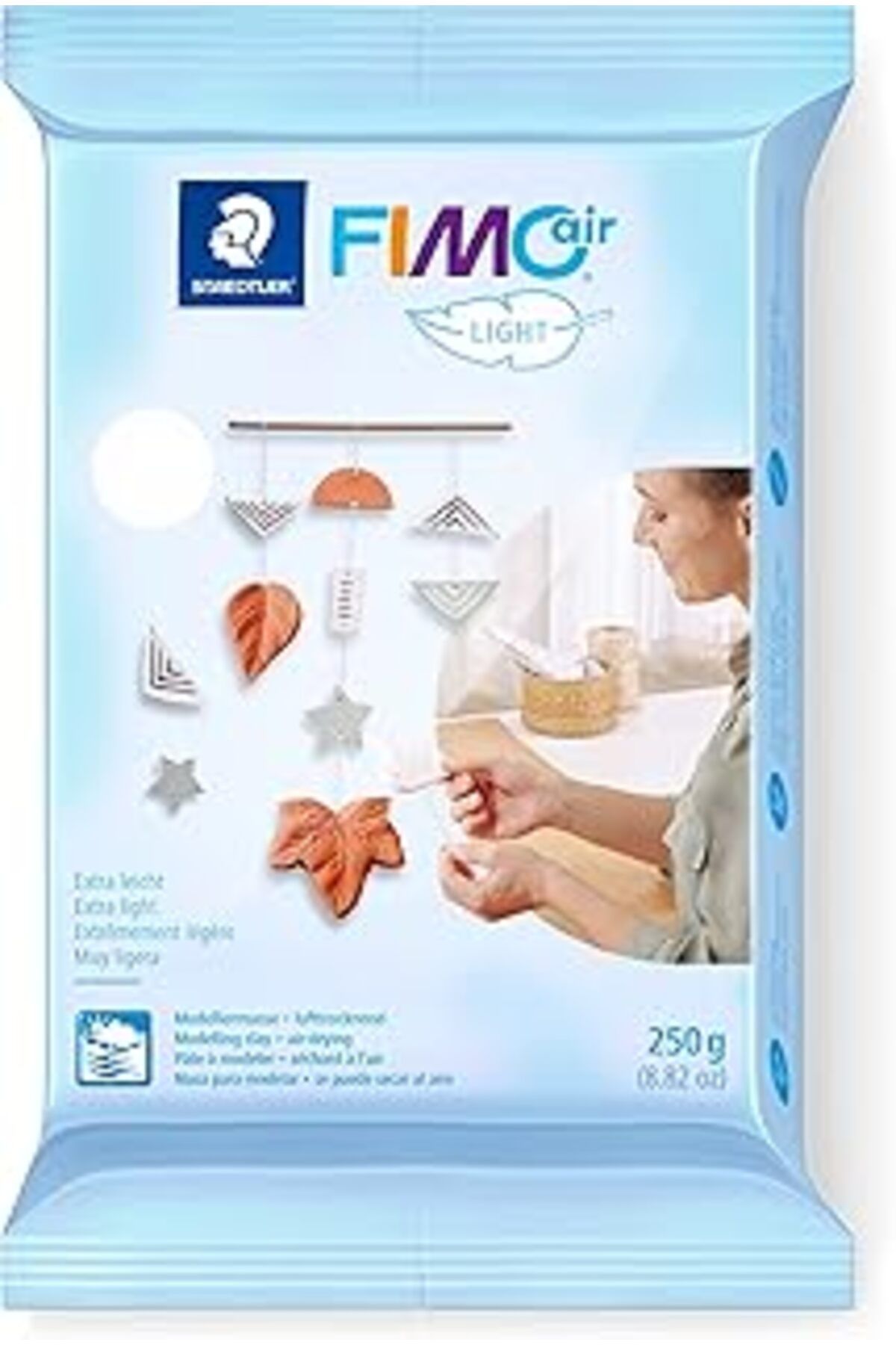 Mu Art Ahşap Fimo Air Light, Weiss Microwave 250G