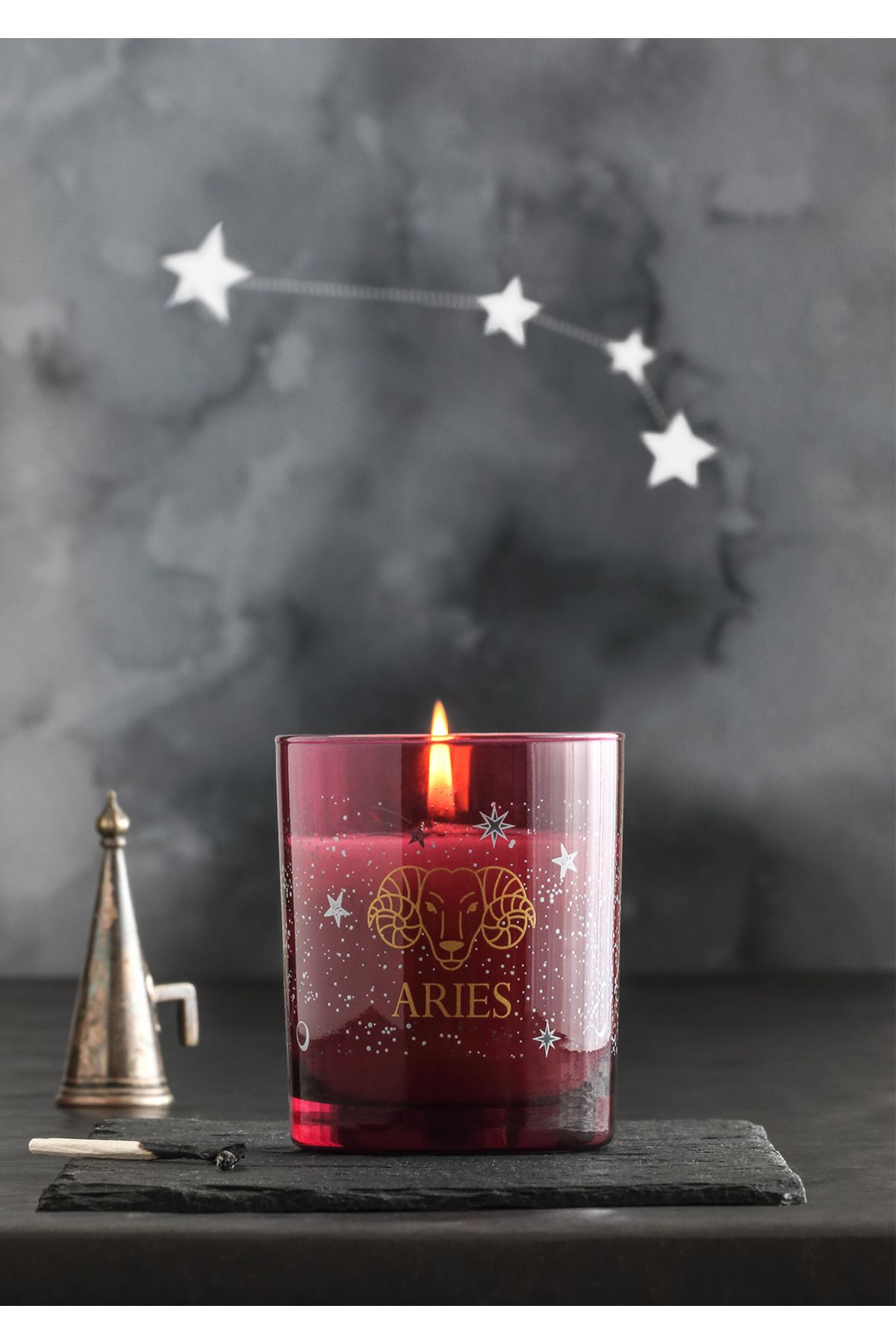 Ruby Candles Magic of Sky Aries-Koç Vanilya Kokulu Mum 150 gr.