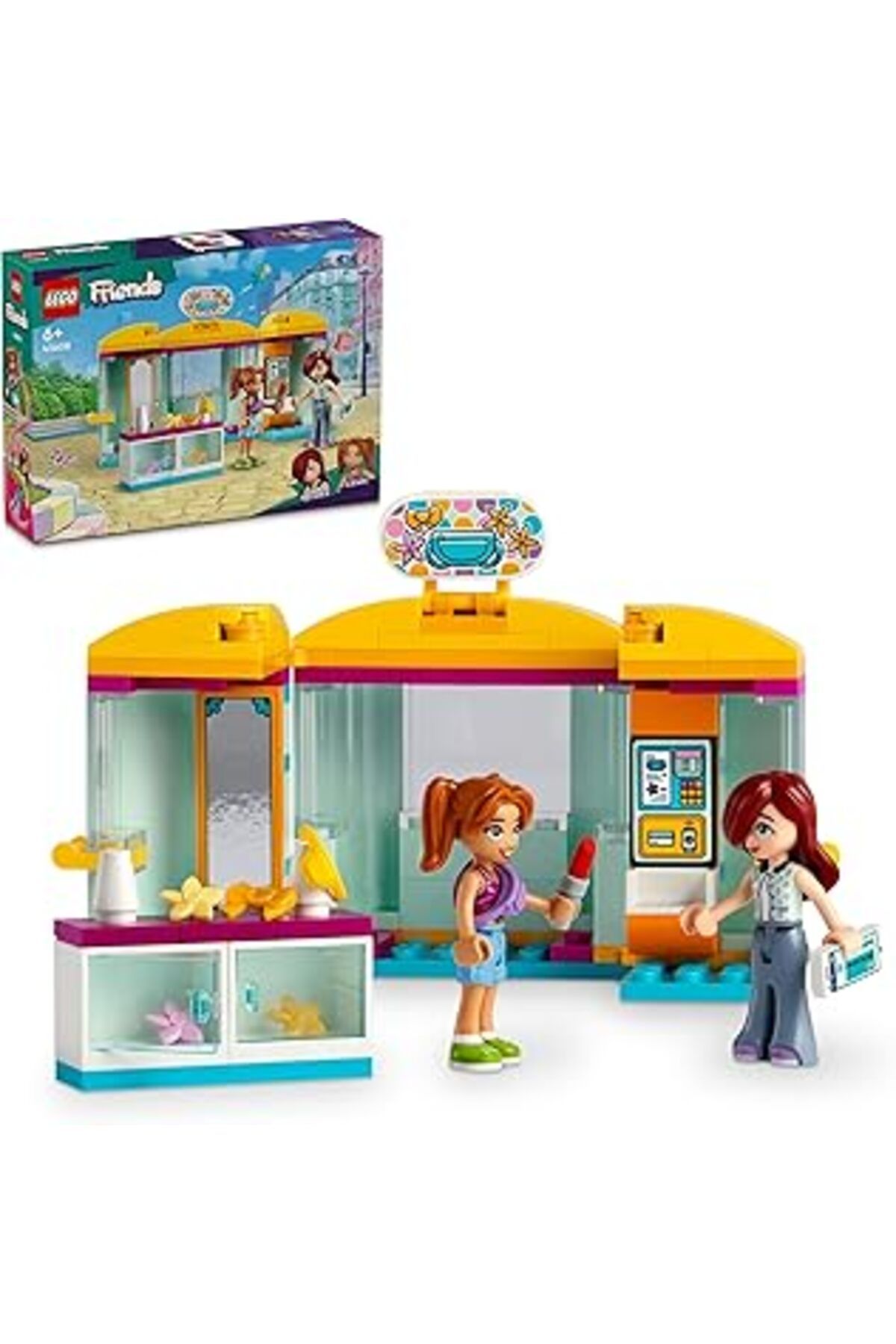 Qedii Lego Friends Minik Aksesuar Mağazası 42608-6 Yaş Ve Üzeri Çocuklar Için Paisley Ve Candi Minifigürü