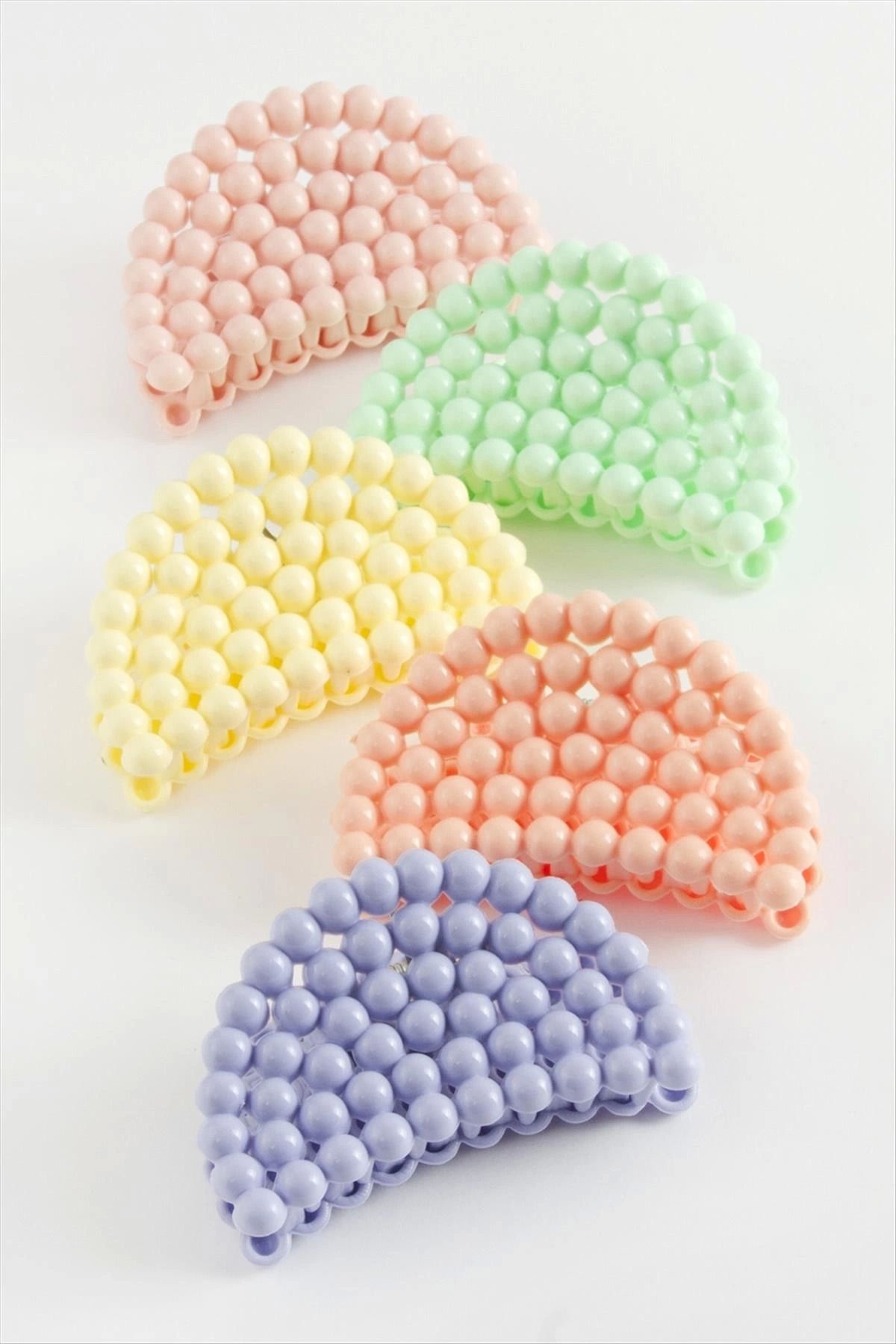 Heez Oval Renkli Mandal Toka 6 cm
