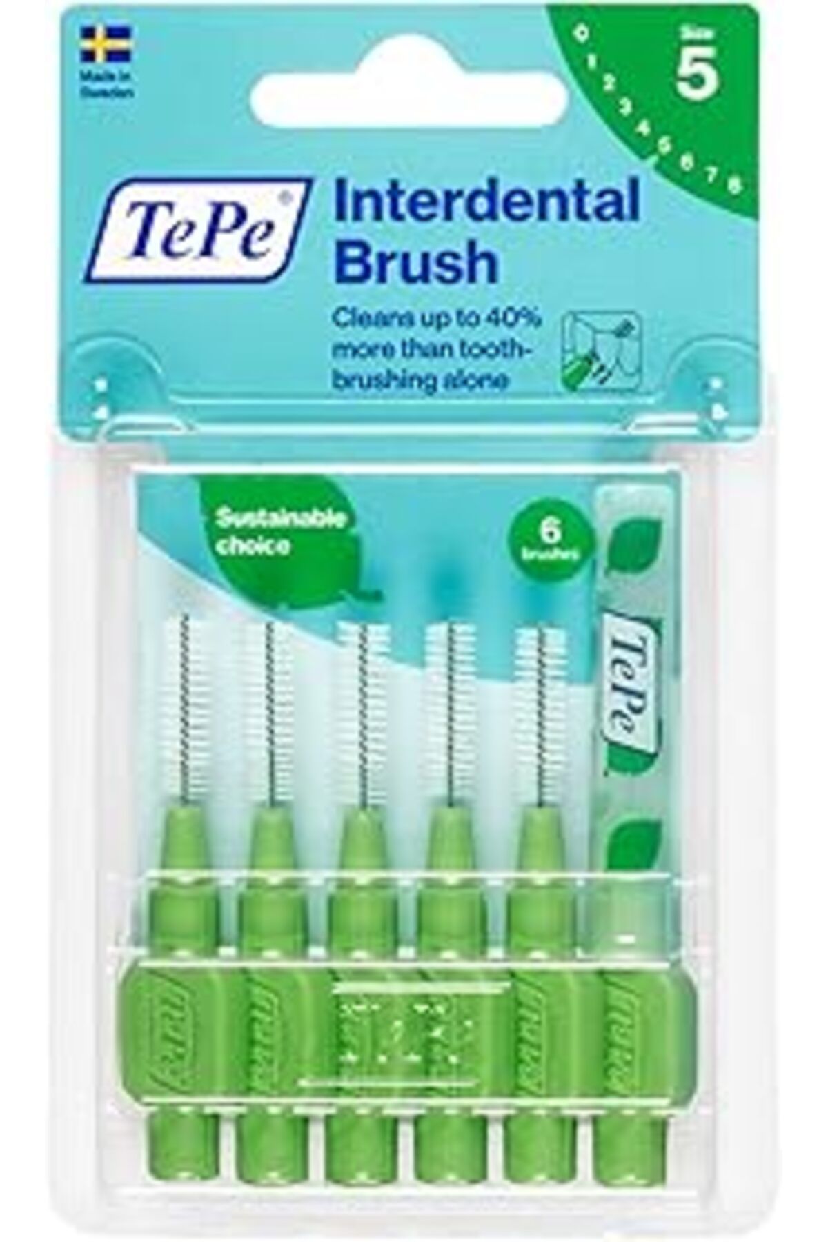 TBSProjects Tepe Blisterli 0.8 Mm Diş Arayüz Fırçası (1X 6 Adet)