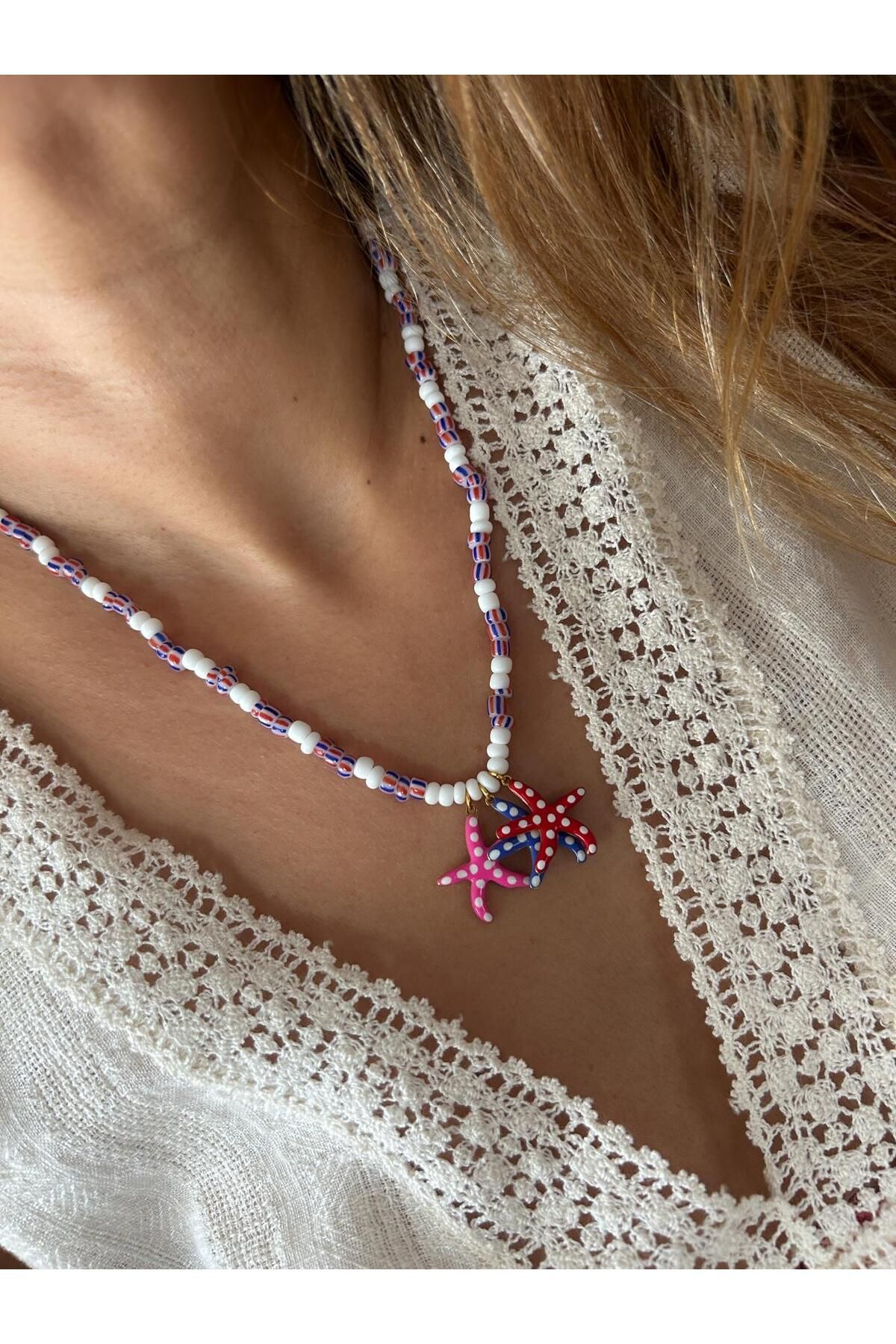 Bennu Design Jewelry Deniz Yıldızı Kolye